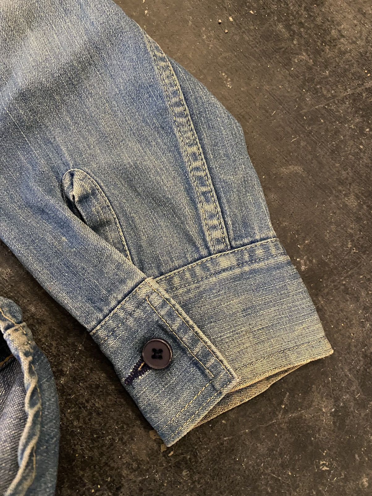 Beauty Beast × Japanese Brand Bigyank denim Avant Garde shirt Size US M / EU 48-50 / 2 - 6 Thumbnail
