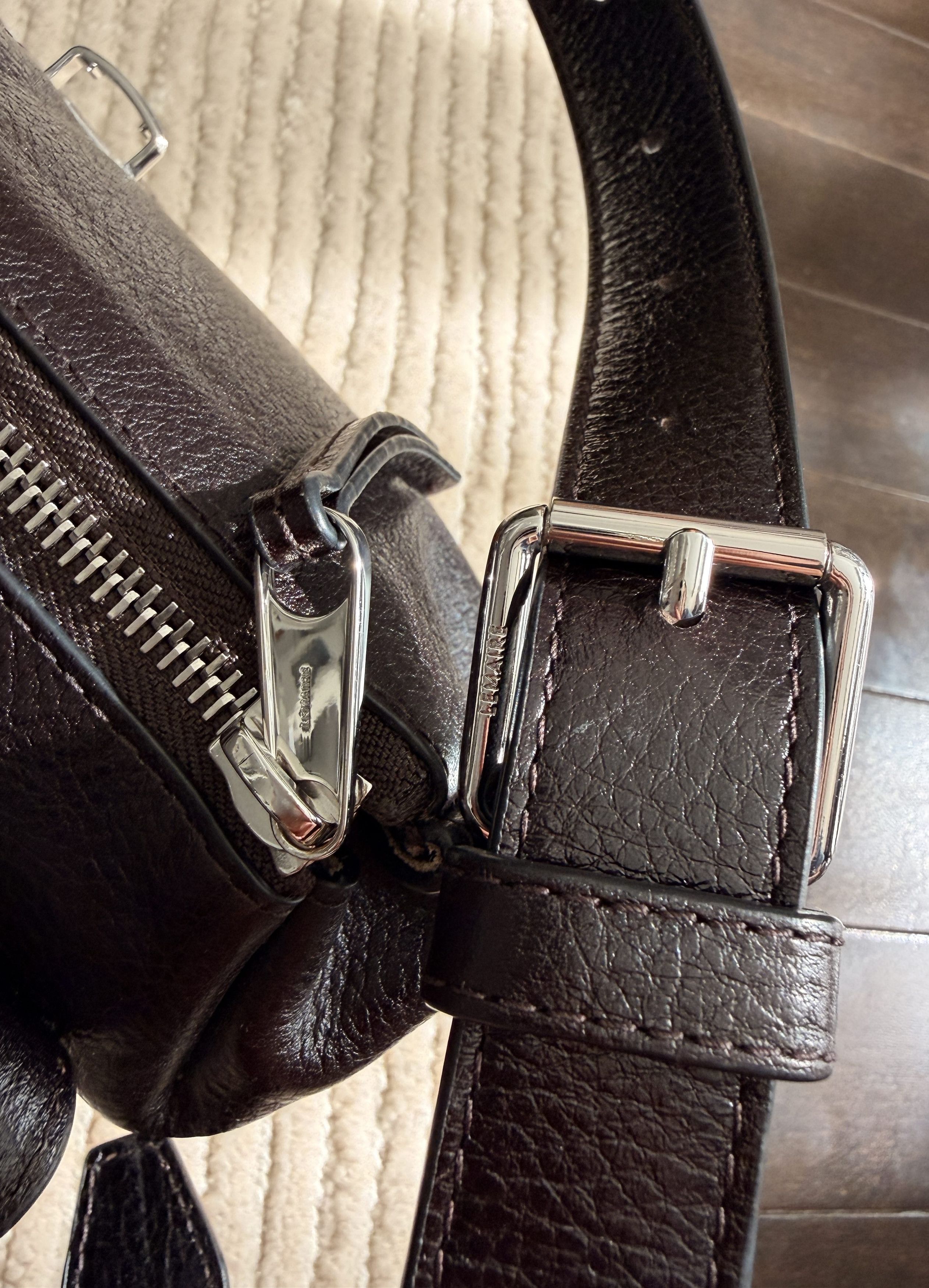 Lemaire Small Gear Bag Espresso Size ONE SIZE - 10 Thumbnail