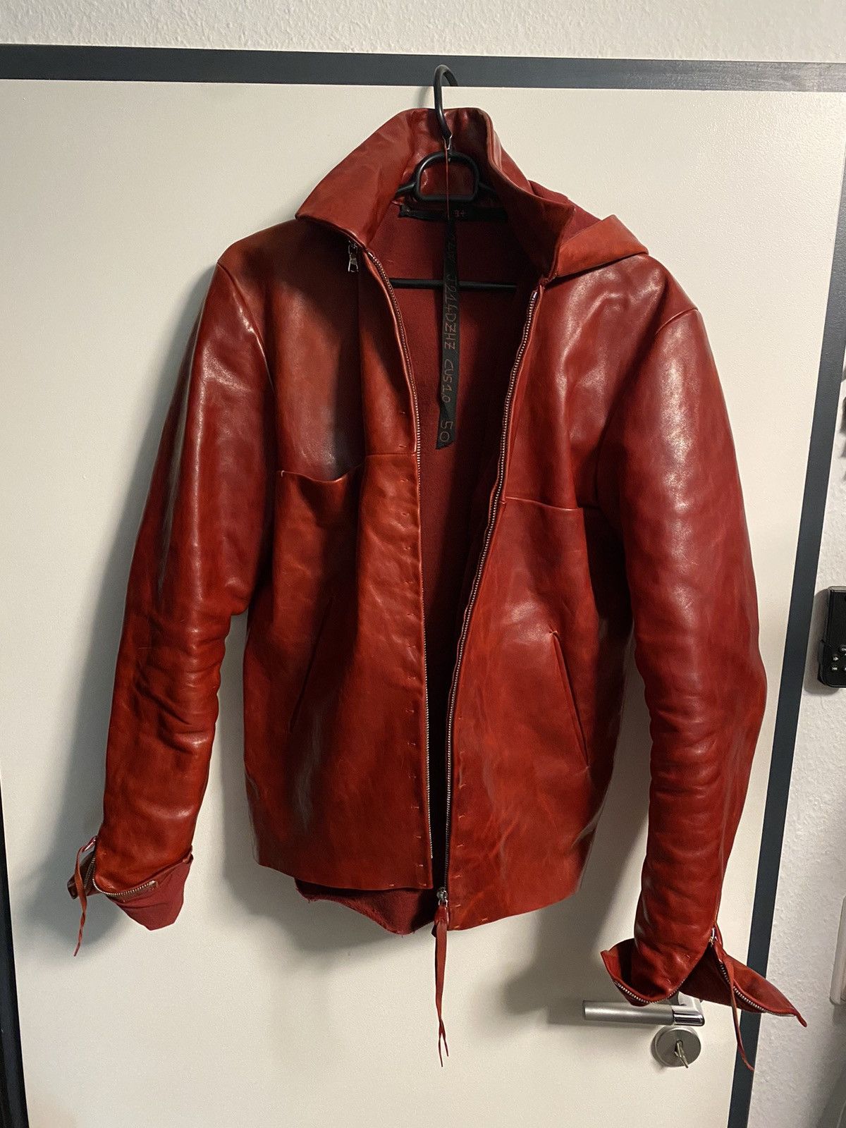 Ma+ Horse Aviator 4 Pocket Jacket red winery Size US M / EU 48-50 / 2 - 6 Thumbnail