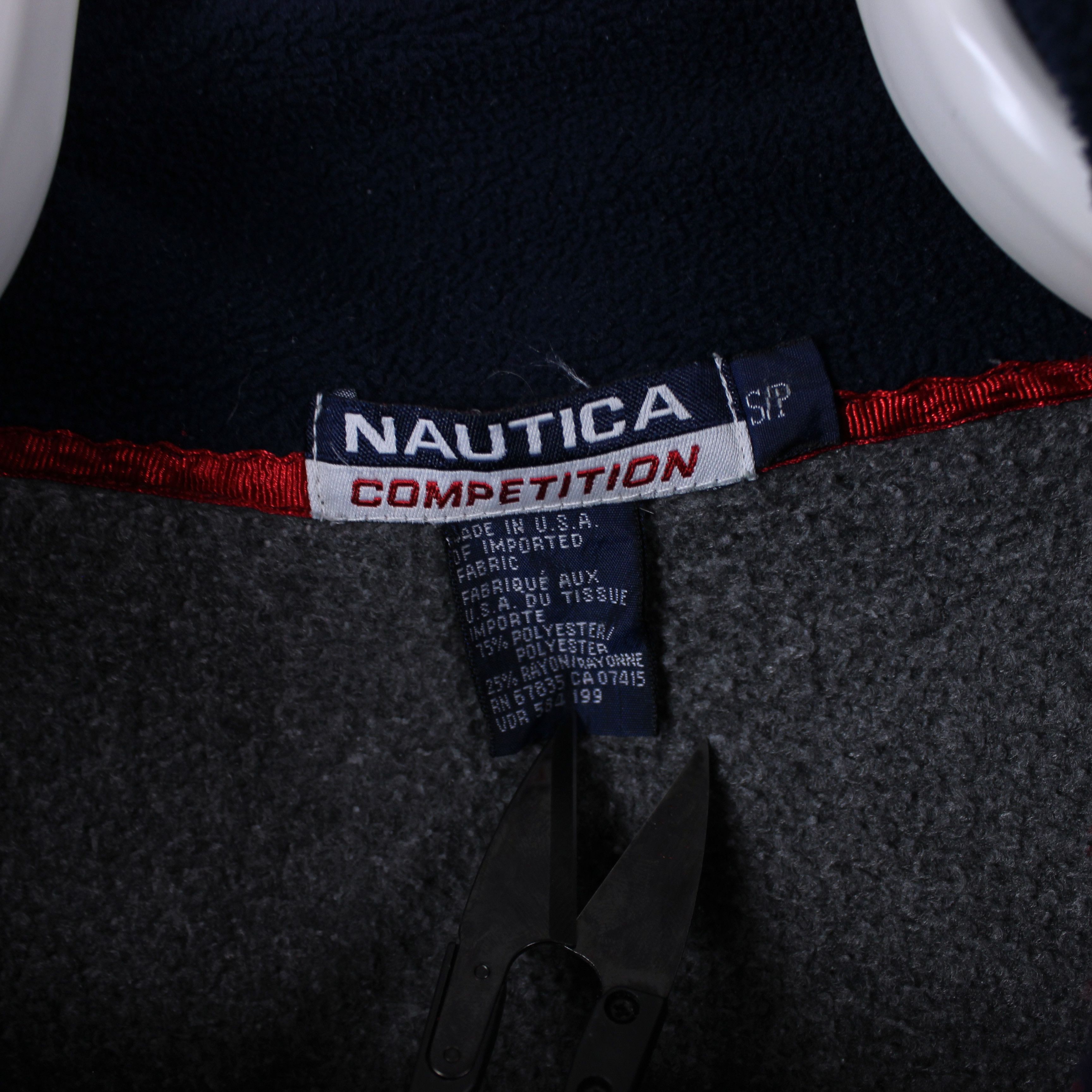 Nautica Nautica fleece pulover jumper men gray S M Made in USA Size US S / EU 44-46 / 1 - 5 Thumbnail