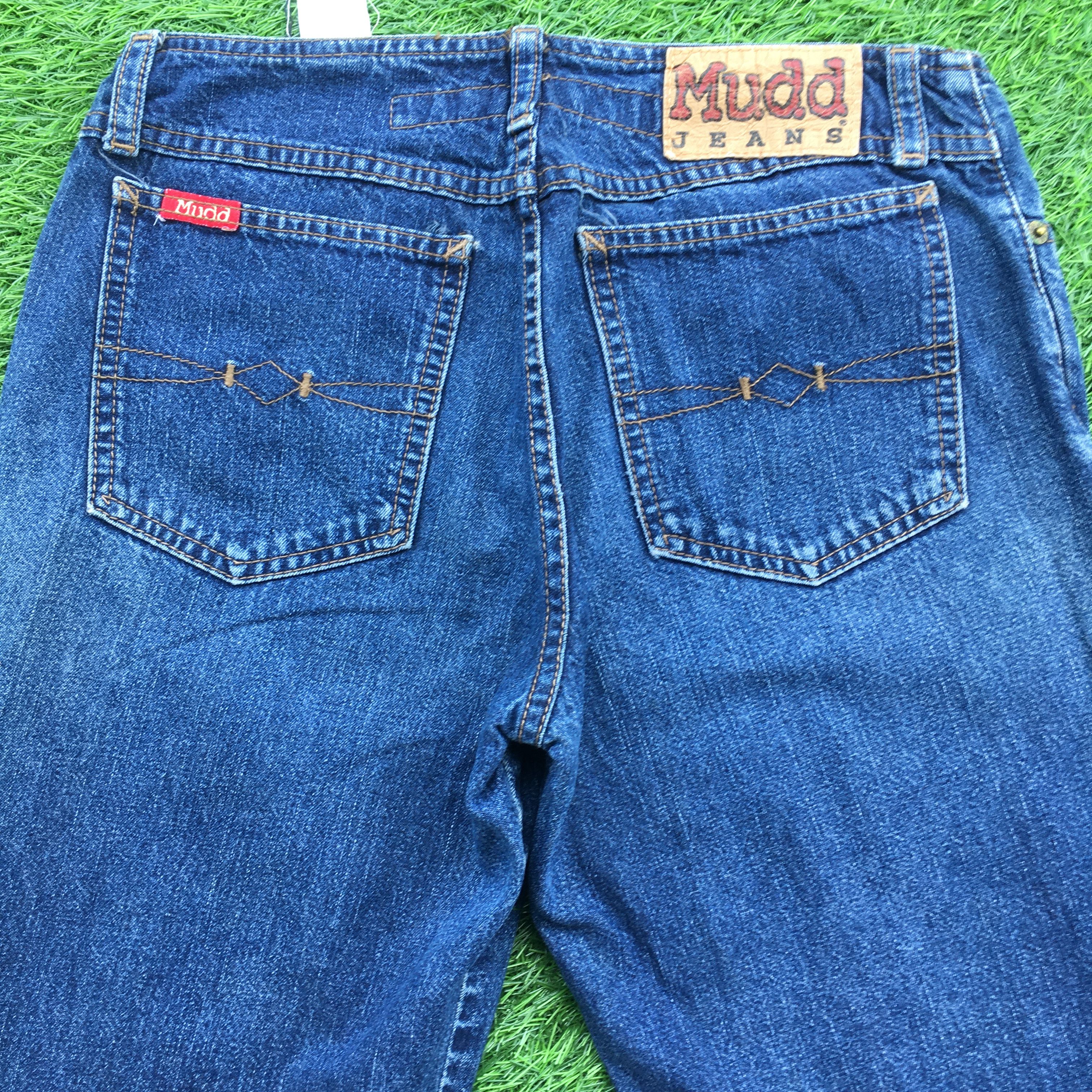 Designer × Jean Expose Button No Waist Multi Pocket Flare Jeans D-980 Size 25" / US 0 / IT 36 - 4 Thumbnail
