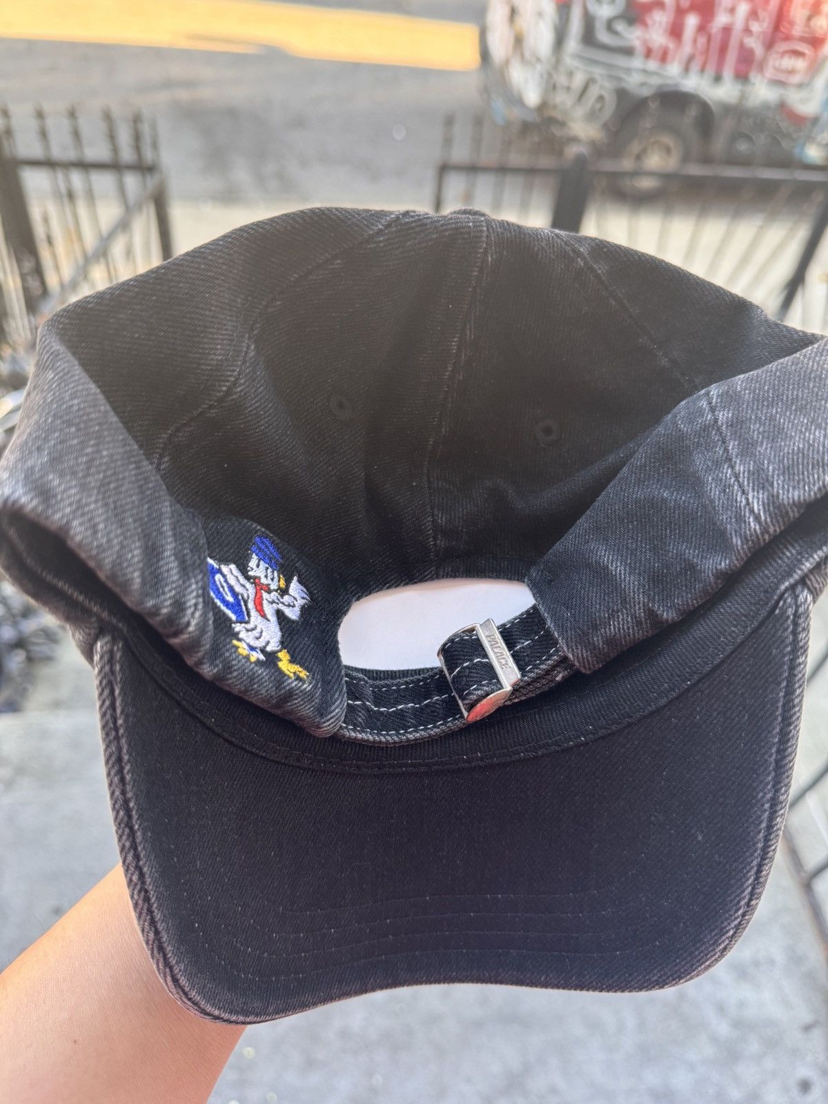 Palace Palace Chilly Duck Out Denim 6-Panel Black Size ONE SIZE - 2 Thumbnail