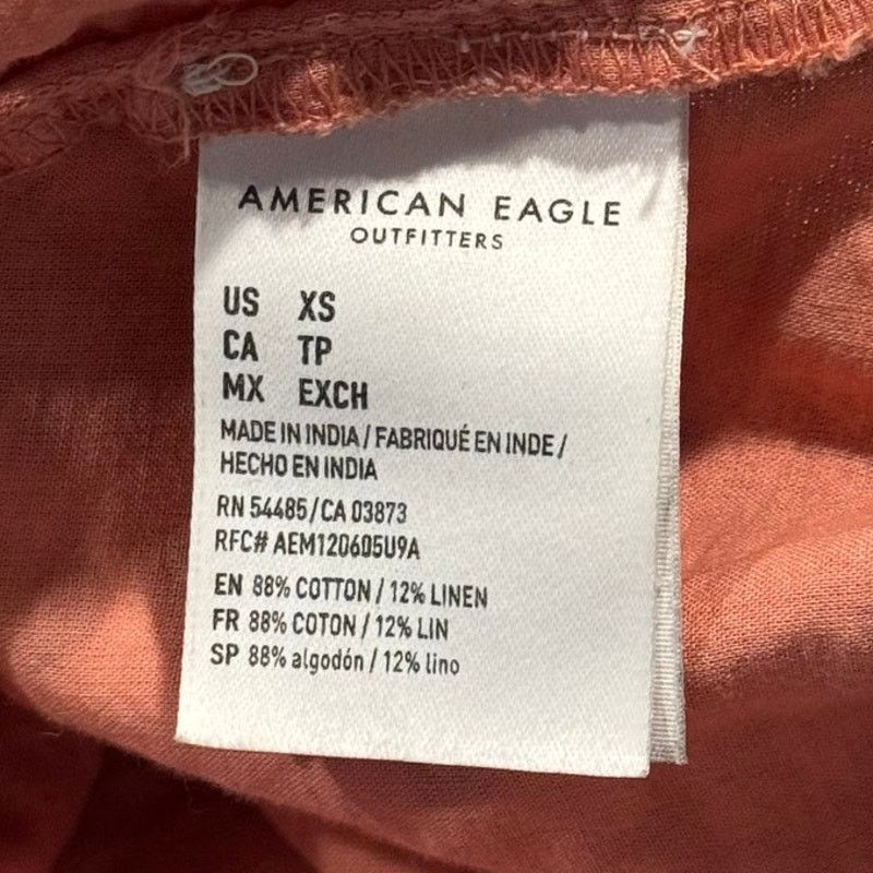 American Eagle Outfitters American Eagle Crop Top Boho Festival Floral Cottagecore XS Size XS / US 0-2 / IT 36-38 - 4 Thumbnail