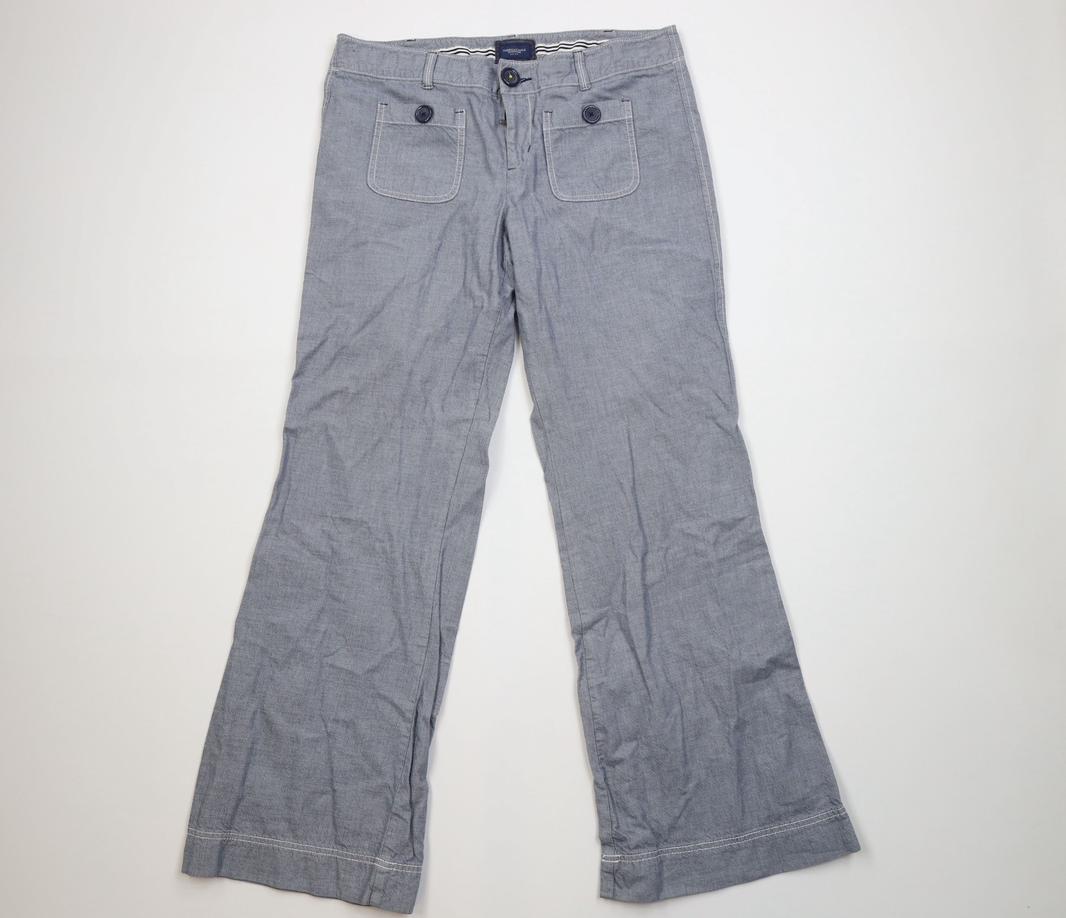 American Eagle Outfitters Vintage Y2K American Eagle Outfitters Wide Leg Pants Size 34" / US 12 / IT 48 - 1 Thumbnail