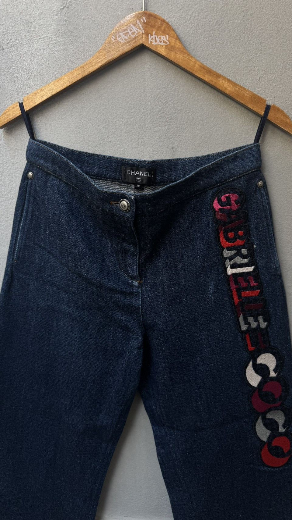 Chanel Chanel 2017 "Gabrielle Coco" Denim Size 38" / US 16 / IT 52 - 3 Thumbnail
