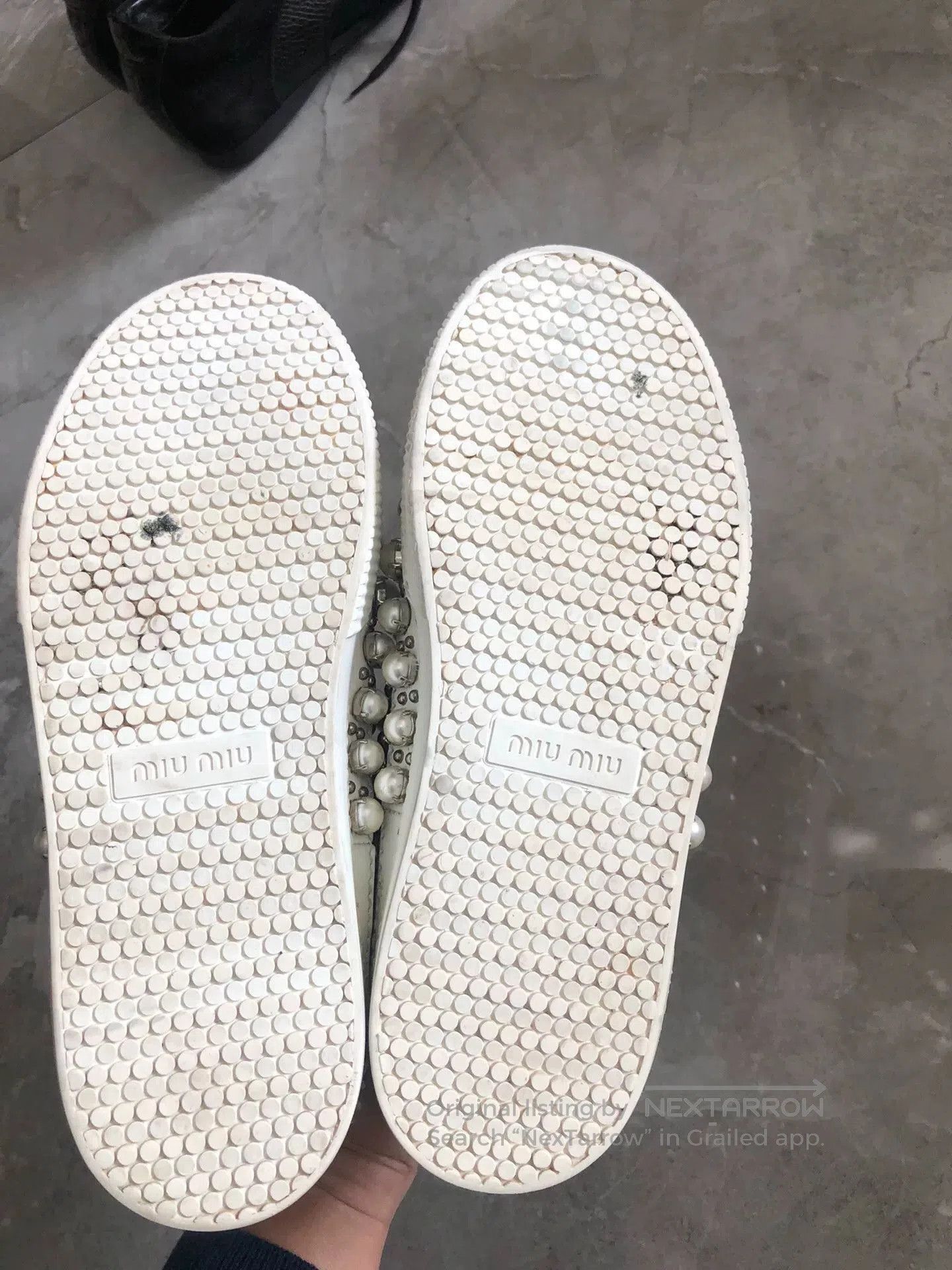 Miu Miu Miu Miu Limited Pearl Shell. Size US 4 / IT 34 - 8 Thumbnail