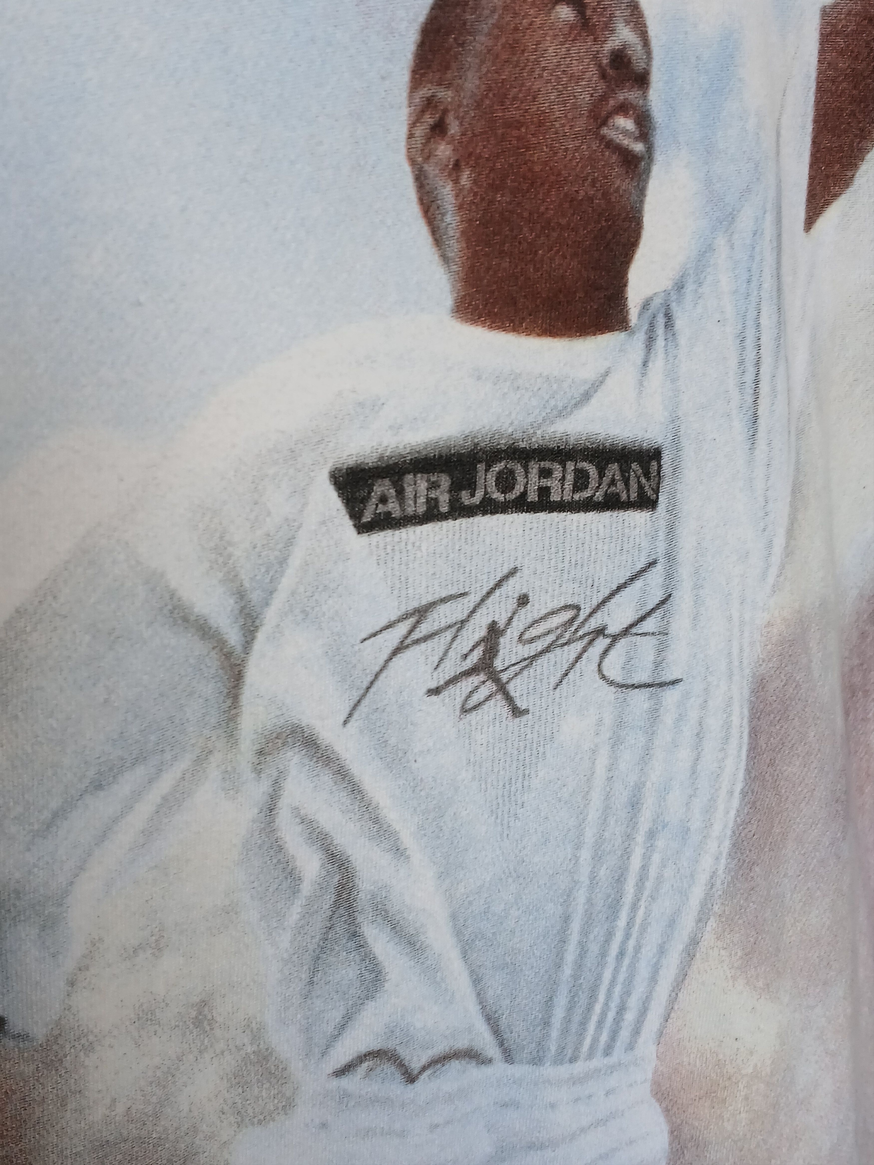 Jordan Brand Vintage Nike Air Jordan T-Shirt Size US XXL / EU 58 / 5 - 5 Thumbnail
