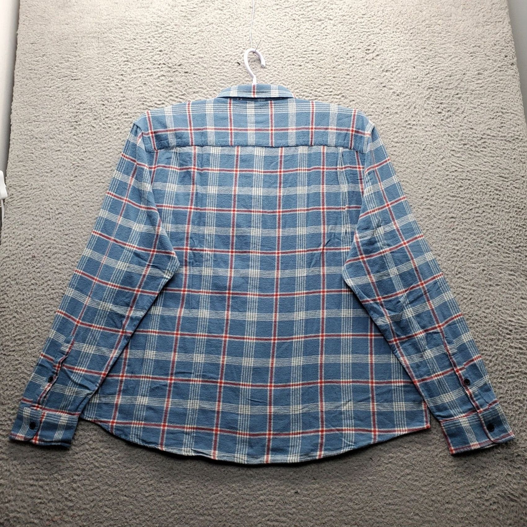 Lucky Brand Lucky Brand Flannel Shirt Mens XXL Plaid Chest Pocket Basic Fit Button-Up Shirt Size US XXL / EU 58 / 5 - 2 Thumbnail