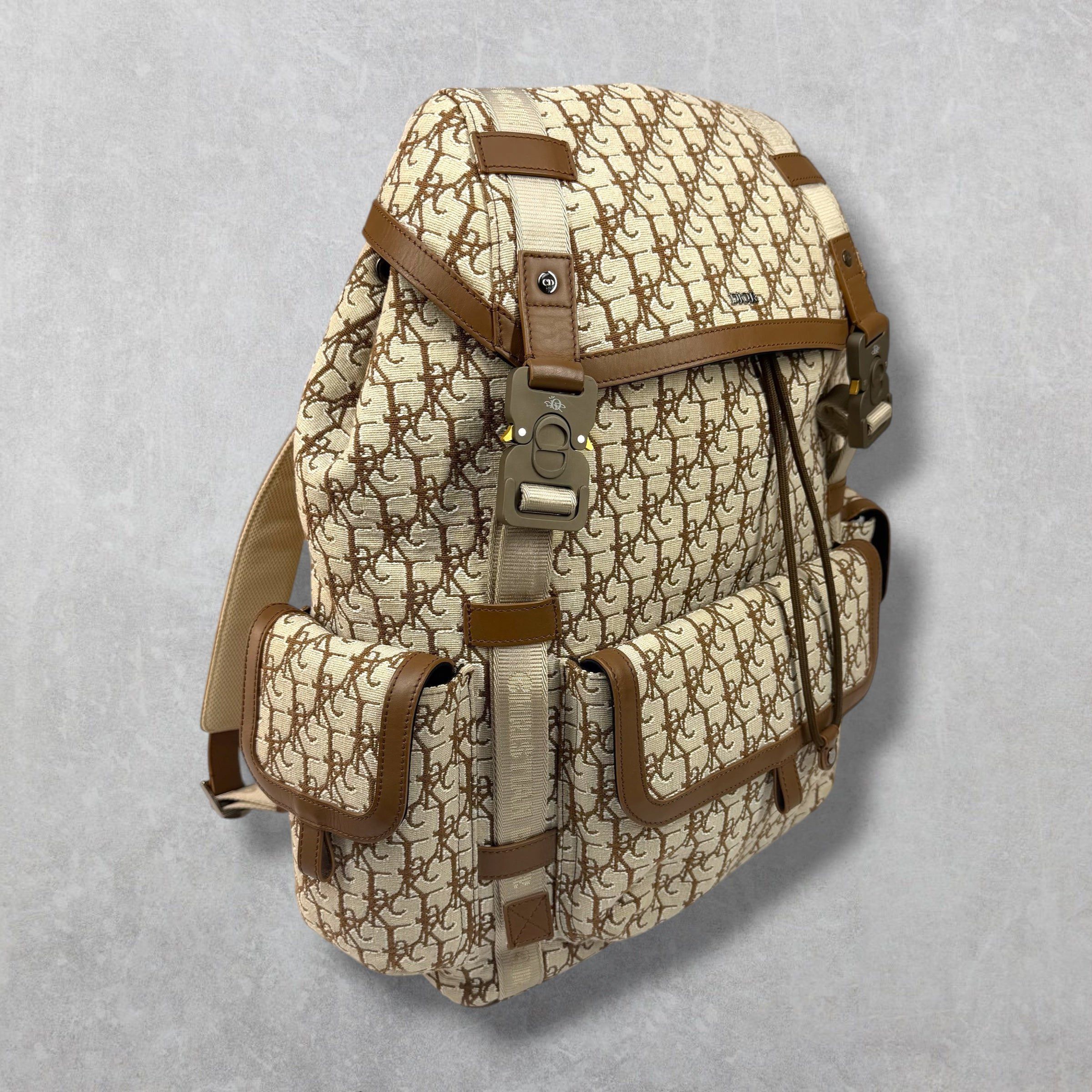Dior Dior x Cactus Jack "Hit The Road" Backpack Coffee Size ONE SIZE - 2 Thumbnail