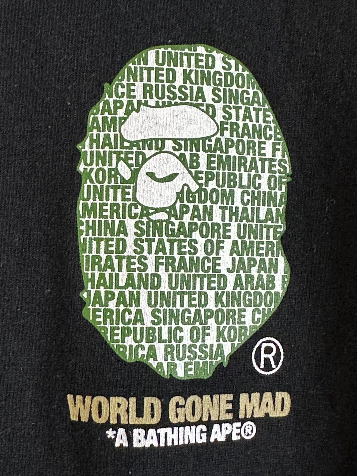 Bape BAPE Japan Katakana College City Tee Black Size US L / EU 52-54 / 3 - 3 Thumbnail