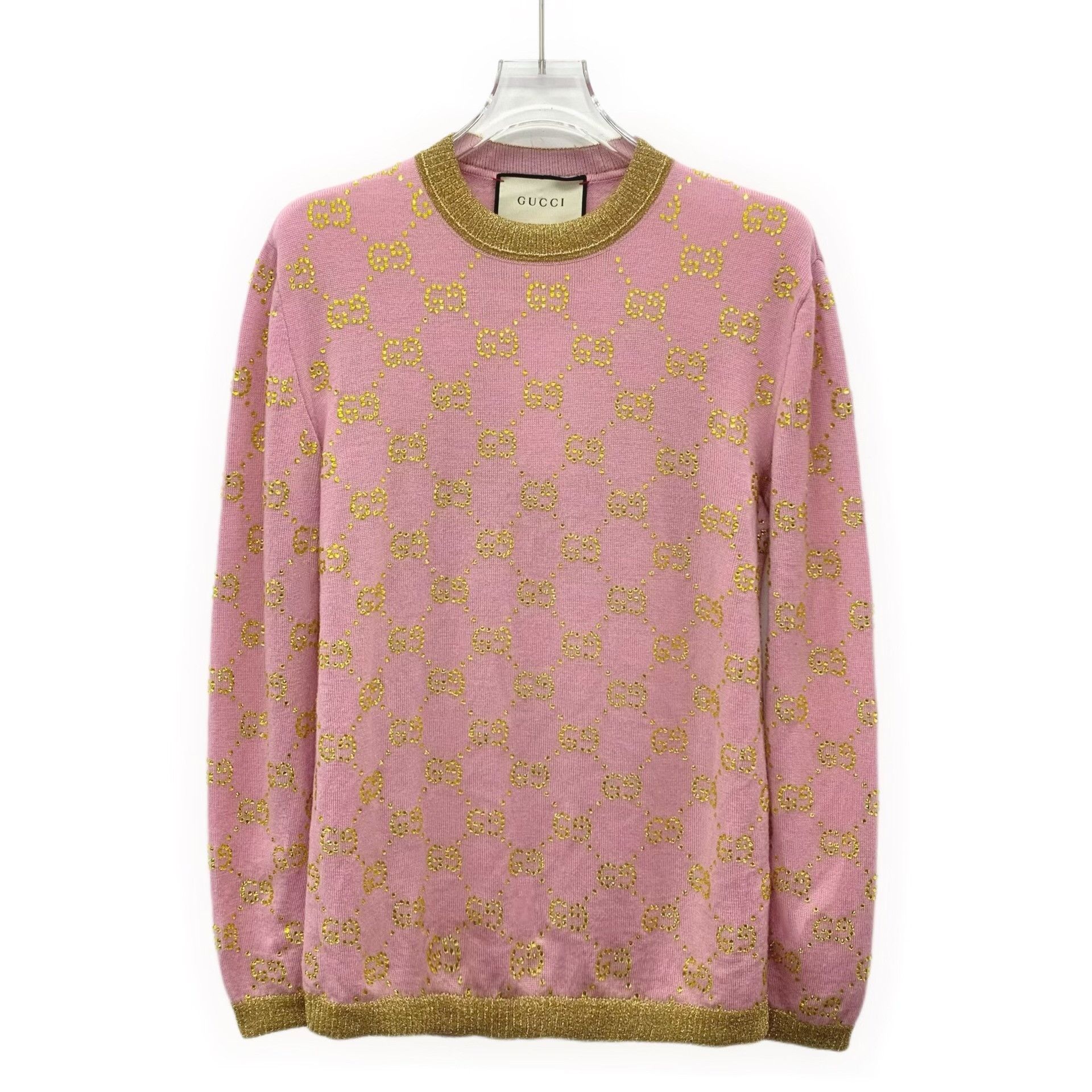 Gucci Gucci Retro Wool Pink Sweater XS Women Size XS / US 0-2 / IT 36-38 - 1 Thumbnail