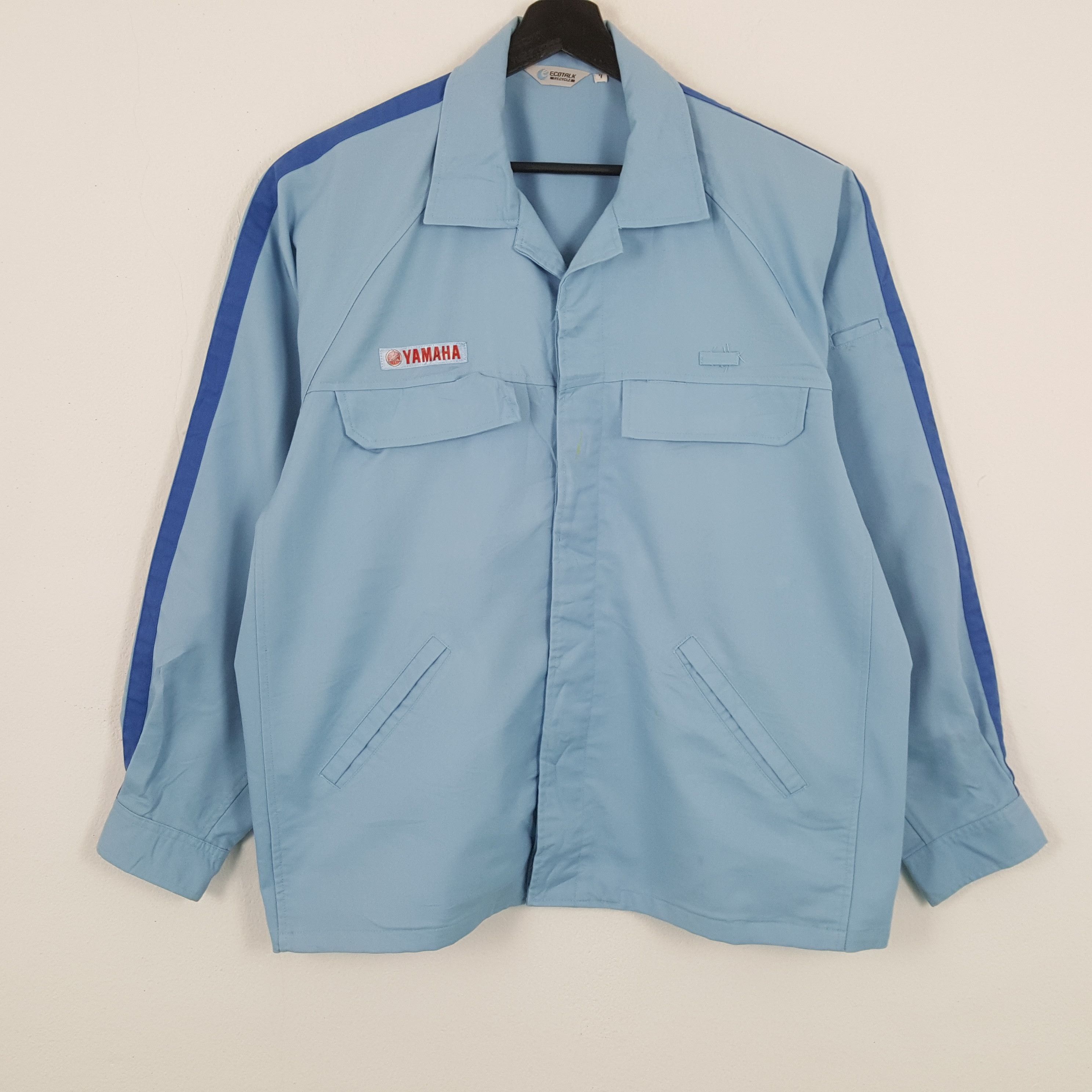 YAMAHA Japanese Motorcycle Brand Workwear Style Jacket