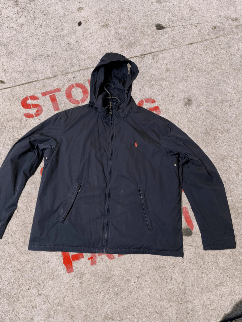 Polo Ralph Lauren Vintage 90's Polo Ralph Lauren Nylon Jacket Size XL Size US XL / EU 56 / 4 - 1 Thumbnail