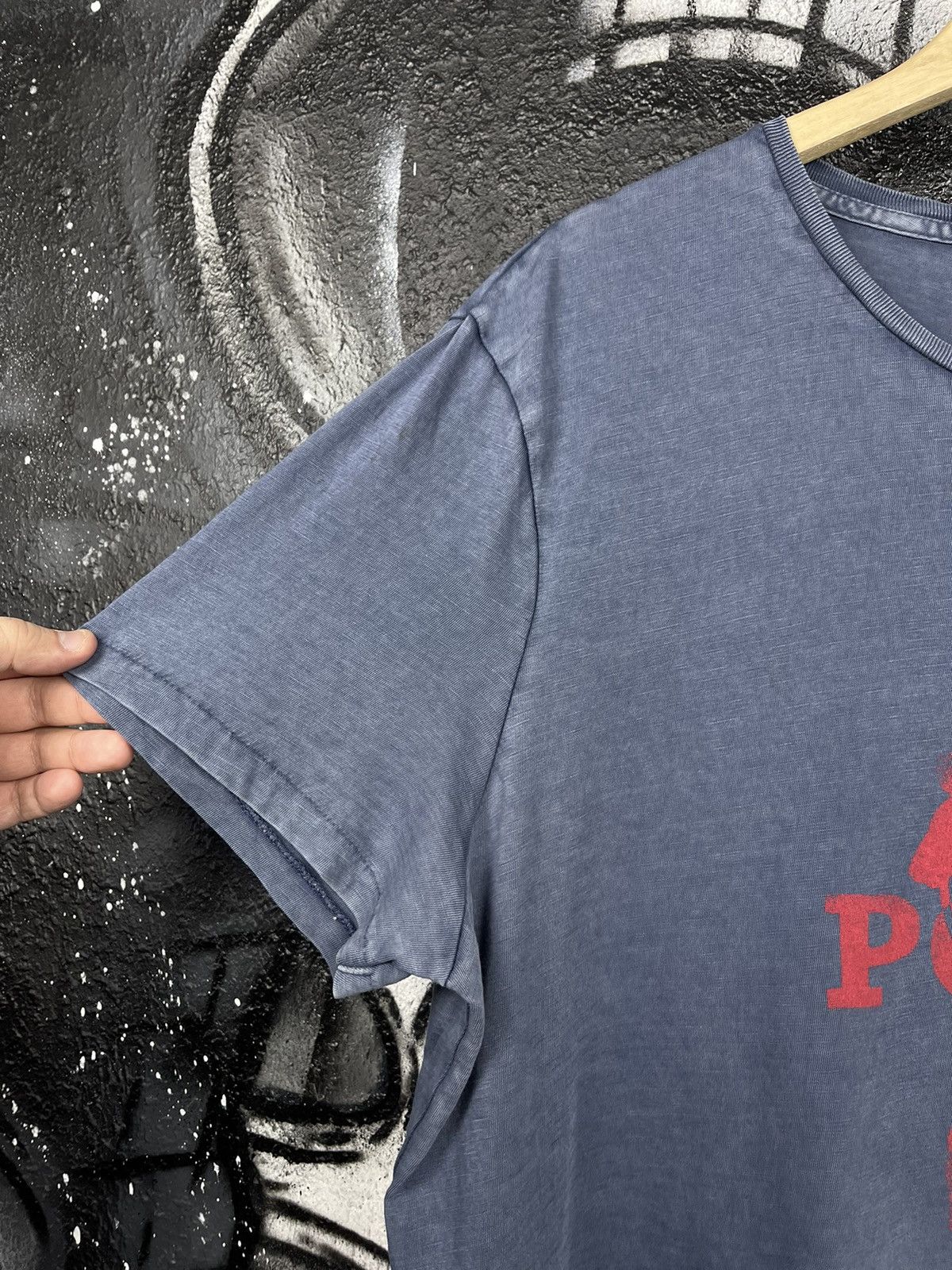 Polo Ralph Lauren Polo Ralph Lauren Blue Faded Cotton T-Shirt Men’s Size XL Size US XL / EU 56 / 4 - 8 Thumbnail