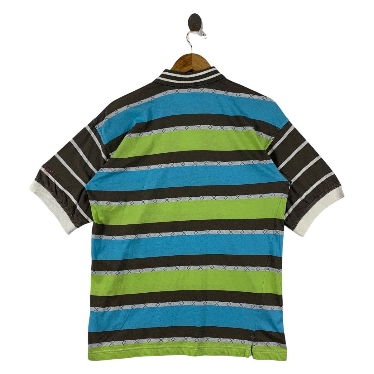 Greg Norman Vintage GREG NORMAN Stripe polo tee Size US M / EU 48-50 / 2 - 4 Thumbnail
