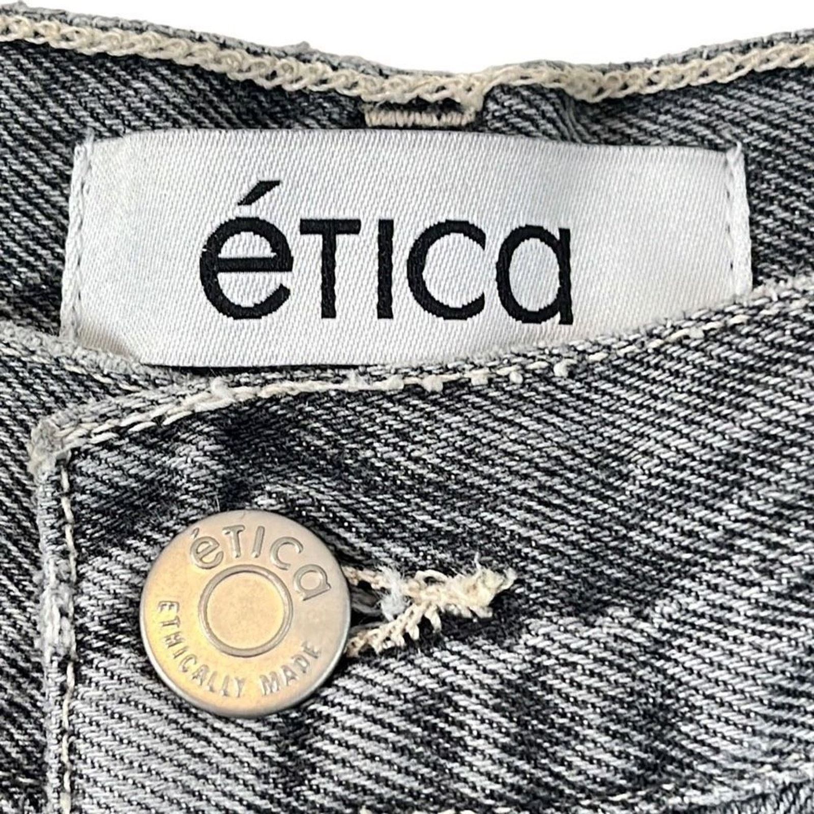 ETICA Etica Tyler Vintage Straight Jeans Size 31 NWT Size 31" - 7 Thumbnail