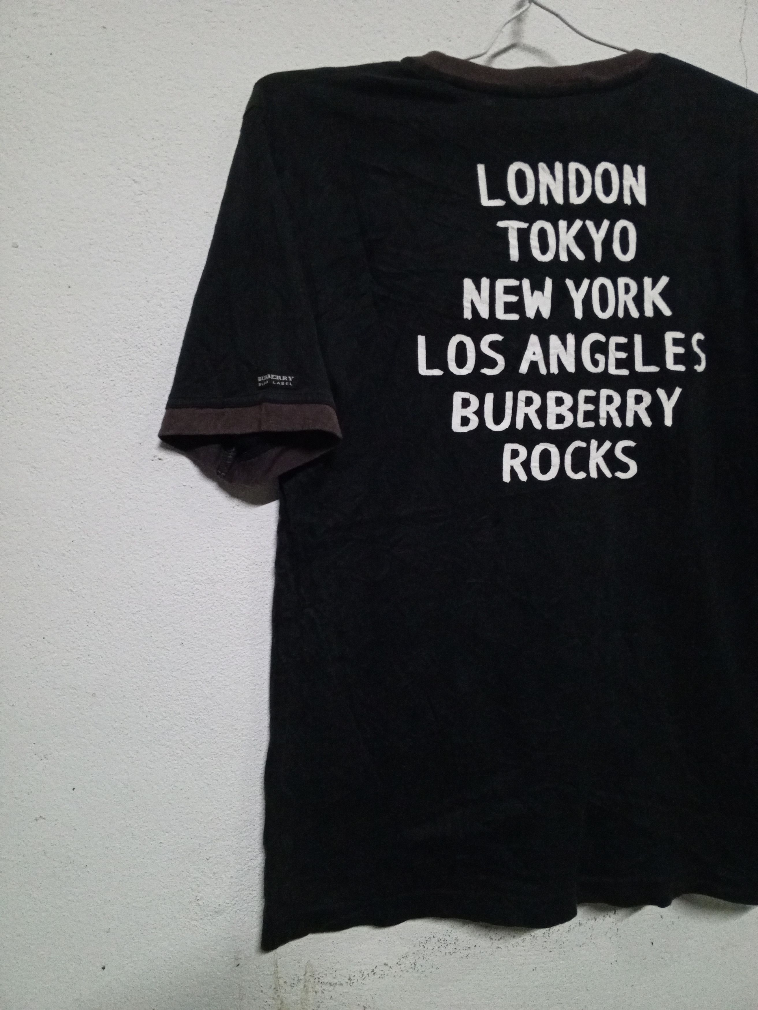 Burberry Prorsum Burberry black label t-shirt Size US M / EU 48-50 / 2 - 7 Thumbnail