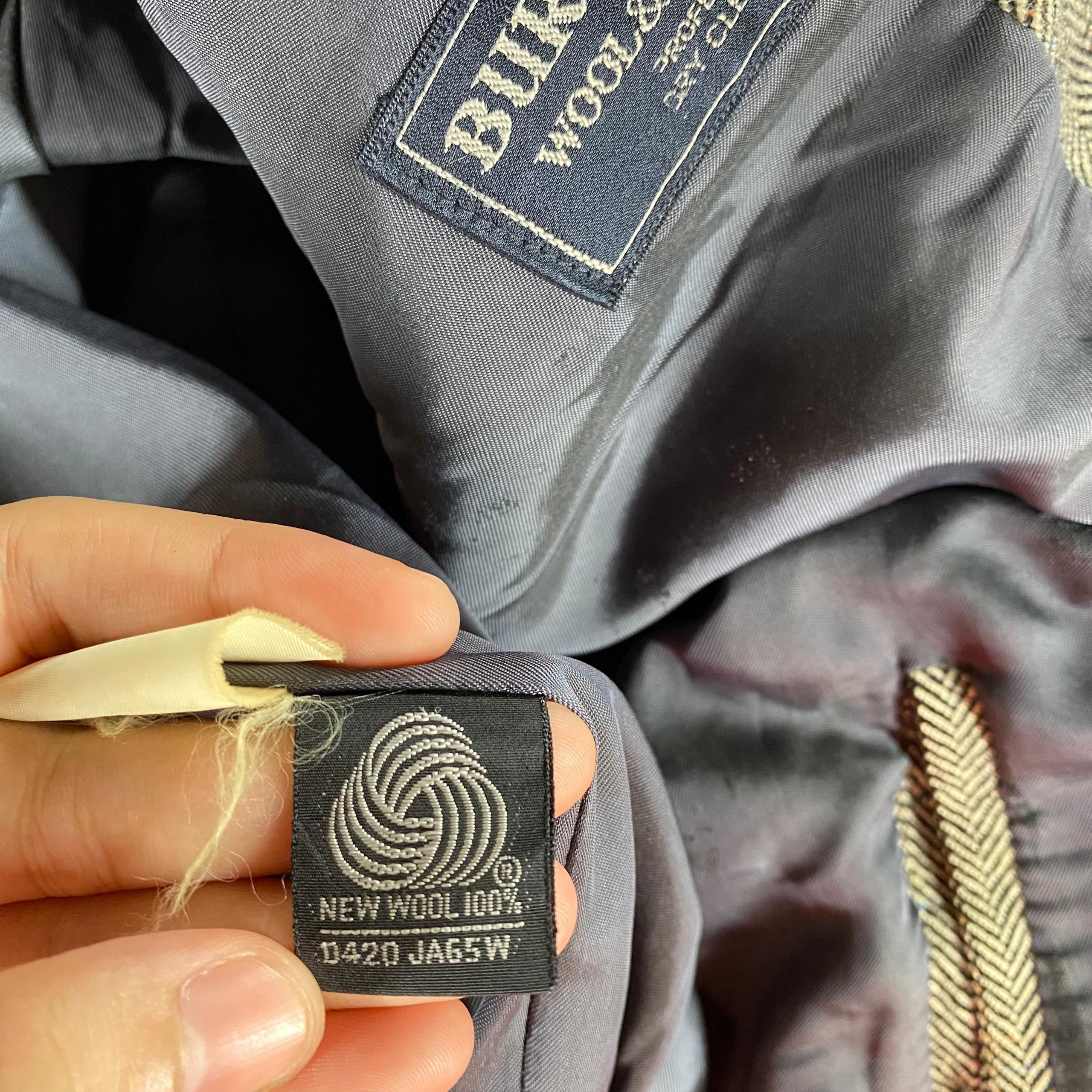 Burberry Prorsum Vintage 90s Burberry London Wool Cashmere Parka Jacket Size US L / EU 52-54 / 3 - 10 Thumbnail