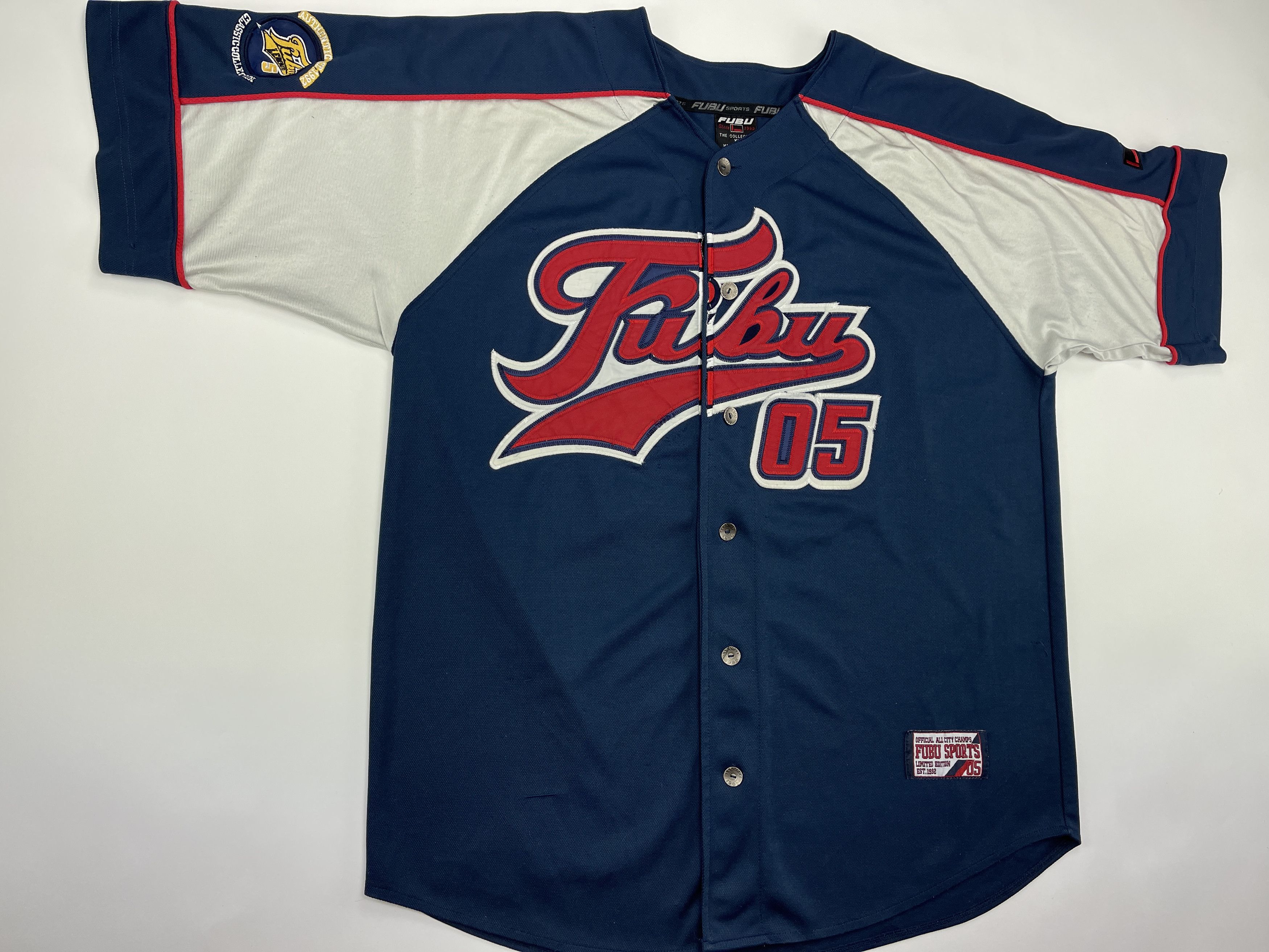 Fubu FUBU jersey, vintage hip hop t-shirt, 90s hip hop skater XL Size US XL / EU 56 / 4 - 2 Thumbnail