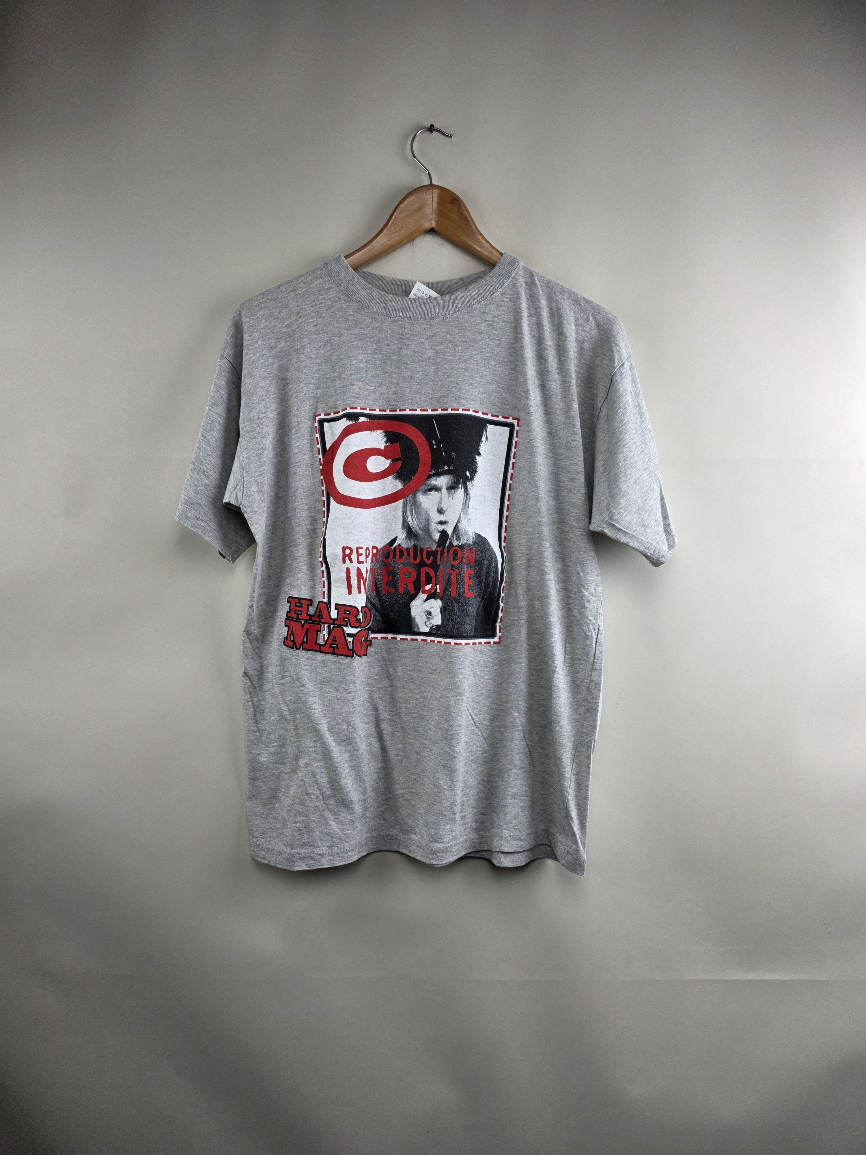 Nirvana 90s Nirvana Kurt Cobain Vintage T shirt Hard Mag L Size US L / EU 52-54 / 3 - 7 Thumbnail