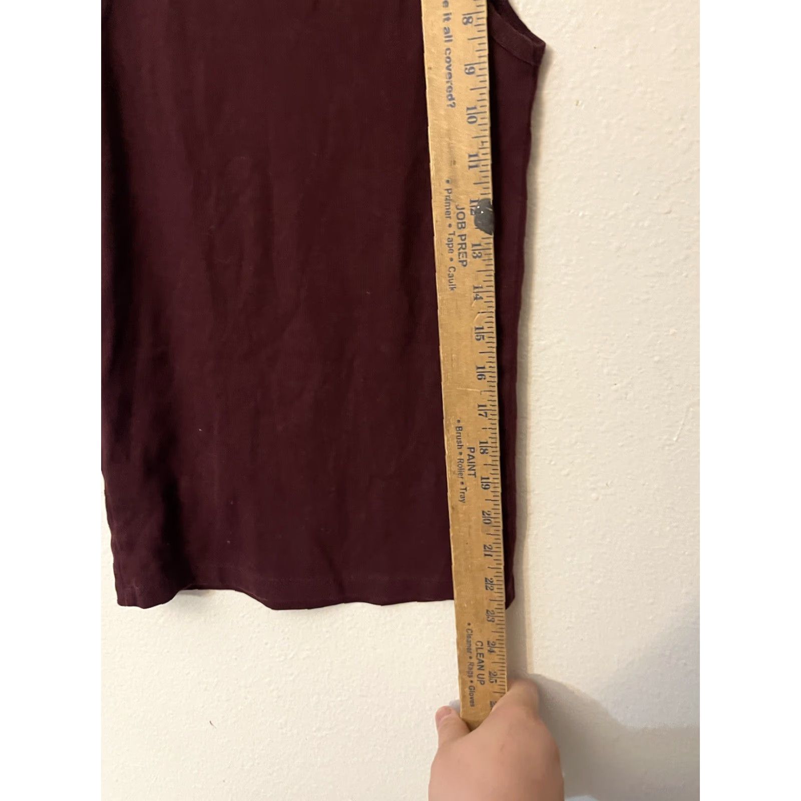 Old Navy Old Navy Tank Top Women's Round Neck Cotton Slim S Red Tank Top Size S / US 4 / IT 40 - 5 Thumbnail