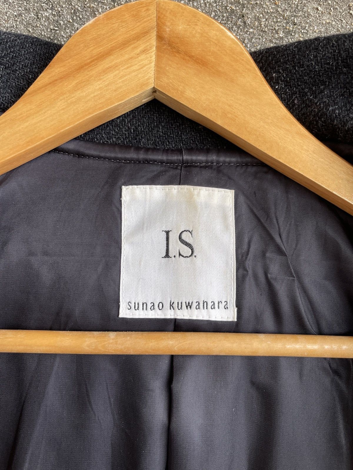 Issey Miyake Rare🔥Vtg SUNAO KUWAHARA ISSEY MIYAKE Wool Peacoat Size US M / EU 48-50 / 2 - 5 Thumbnail