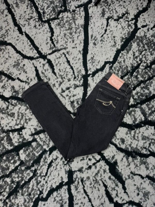 Jacob Cohen Jacob Cohen jeans gray 28 logo Size 28" / US 6 / IT 42 - 1 Thumbnail