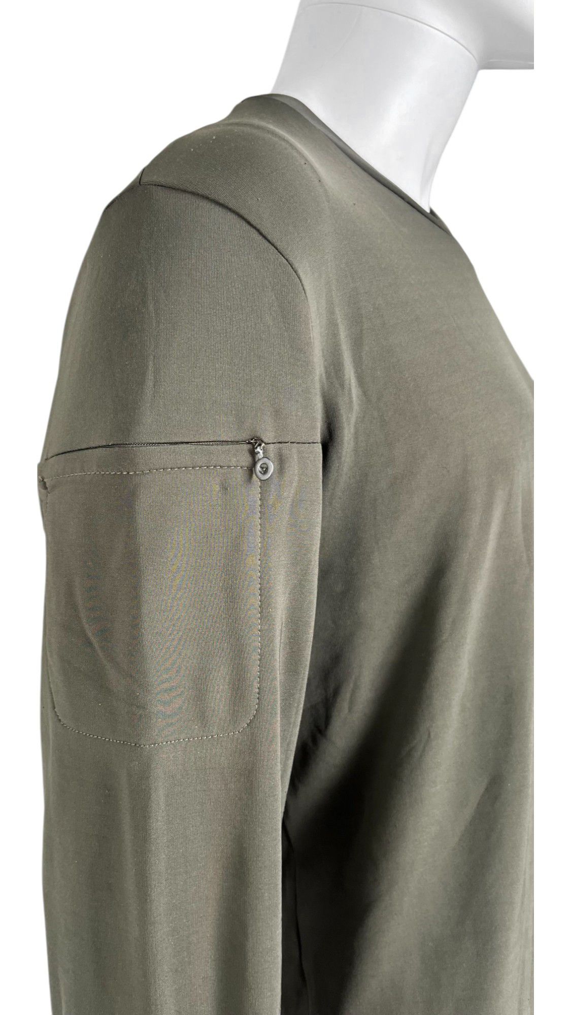 Marithe + Francois Girbaud Tactical Kaki Longsleeve Size US M / EU 48-50 / 2 - 8 Thumbnail