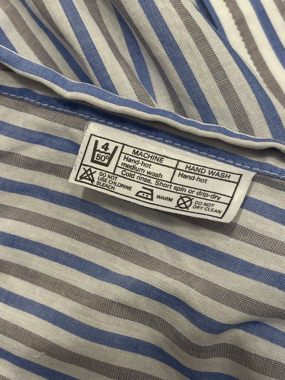 Givenchy Givenchy Paris Long Sleeve Button Down Dress Shirt Striped Size US M / EU 48-50 / 2 - 8 Thumbnail