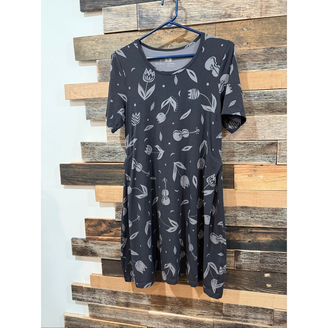 Guru Gudrun Sjoden grey cotton dress size Small Size S / US 4 / IT 40 - 1 Thumbnail