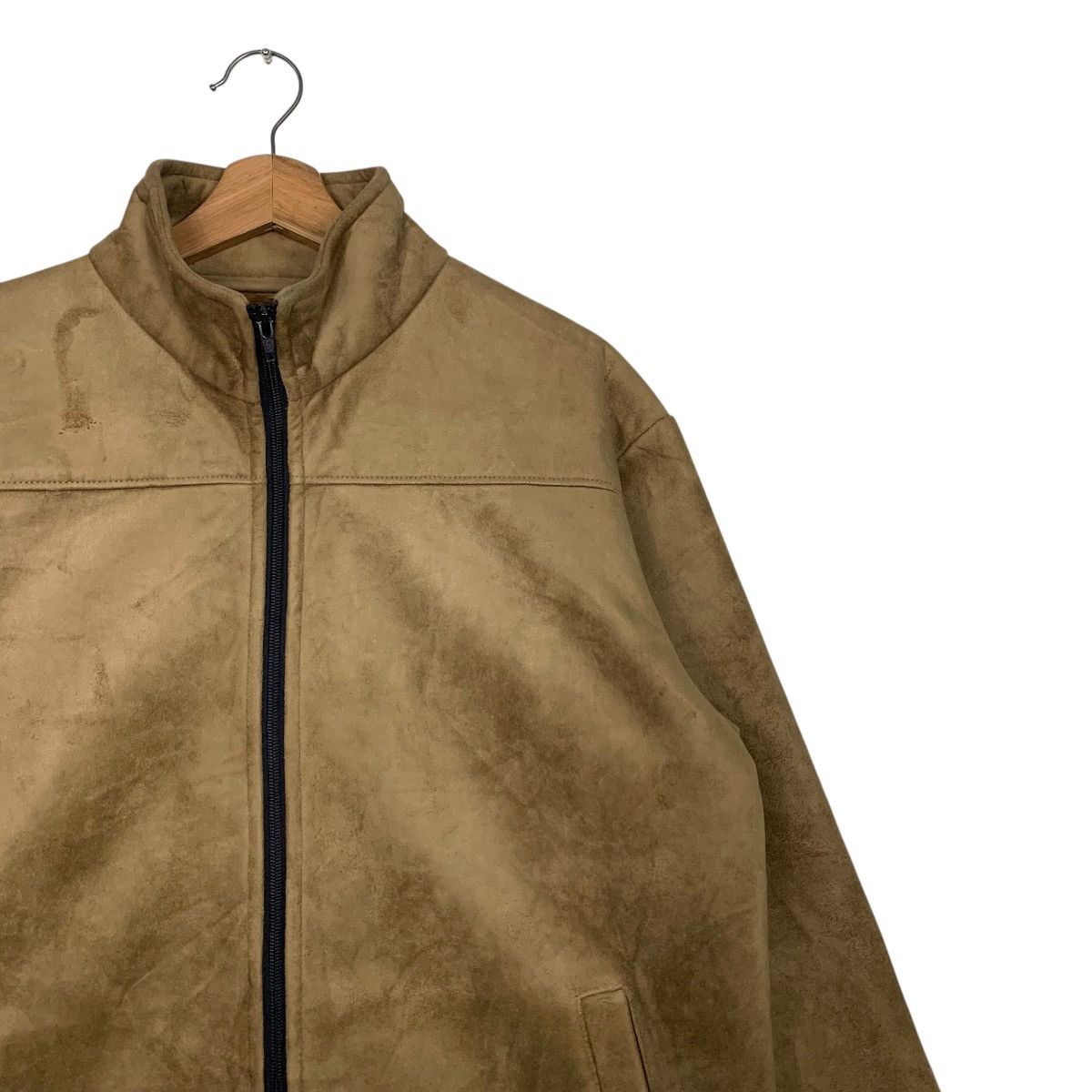 Japanese Brand JACCUS Fleece Lined Stand Collar Jacket #2835-C128 Size US L / EU 52-54 / 3 - 4 Thumbnail