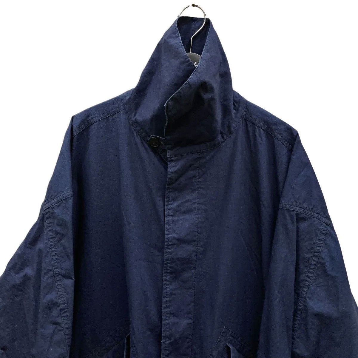 The Viridi-anne The Viridi-anne Cotton Linen Coat "Indigo" Size US L / EU 52-54 / 3 - 2 Thumbnail