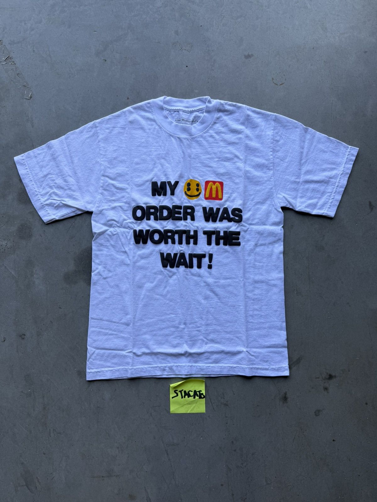 Cactus Plant Flea Market CPFM x McDonlald’s My Order Was Worth The Wait Tee White Size US S / EU 44-46 / 1 - 1 Thumbnail