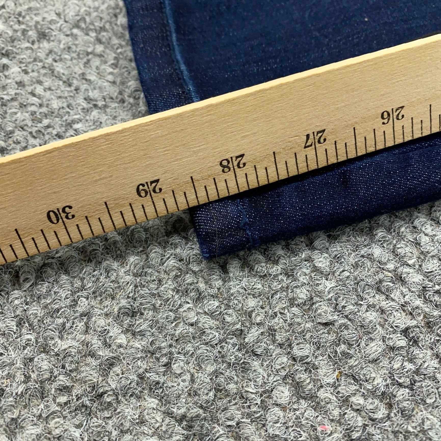 Vintage Caché Jeans Womens Size 10 Blue Stretch Mid Rise Jeans - Cotton Polyester Spandex Rayon Denim Straight Modern Rise 8.5-10.5 In Inseam 28.5 in Regular Size 32" / US 10 / IT 46 - 7 Thumbnail