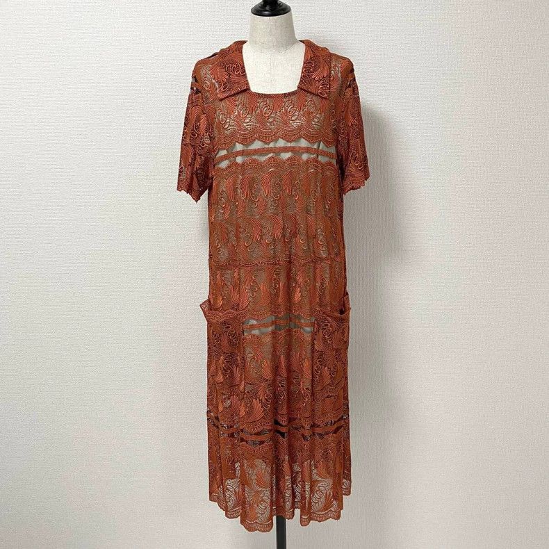 Comme des Garcons Comme Des Garcons Embroidered dress Size M / US 6-8 / IT 42-44 - 1 Thumbnail