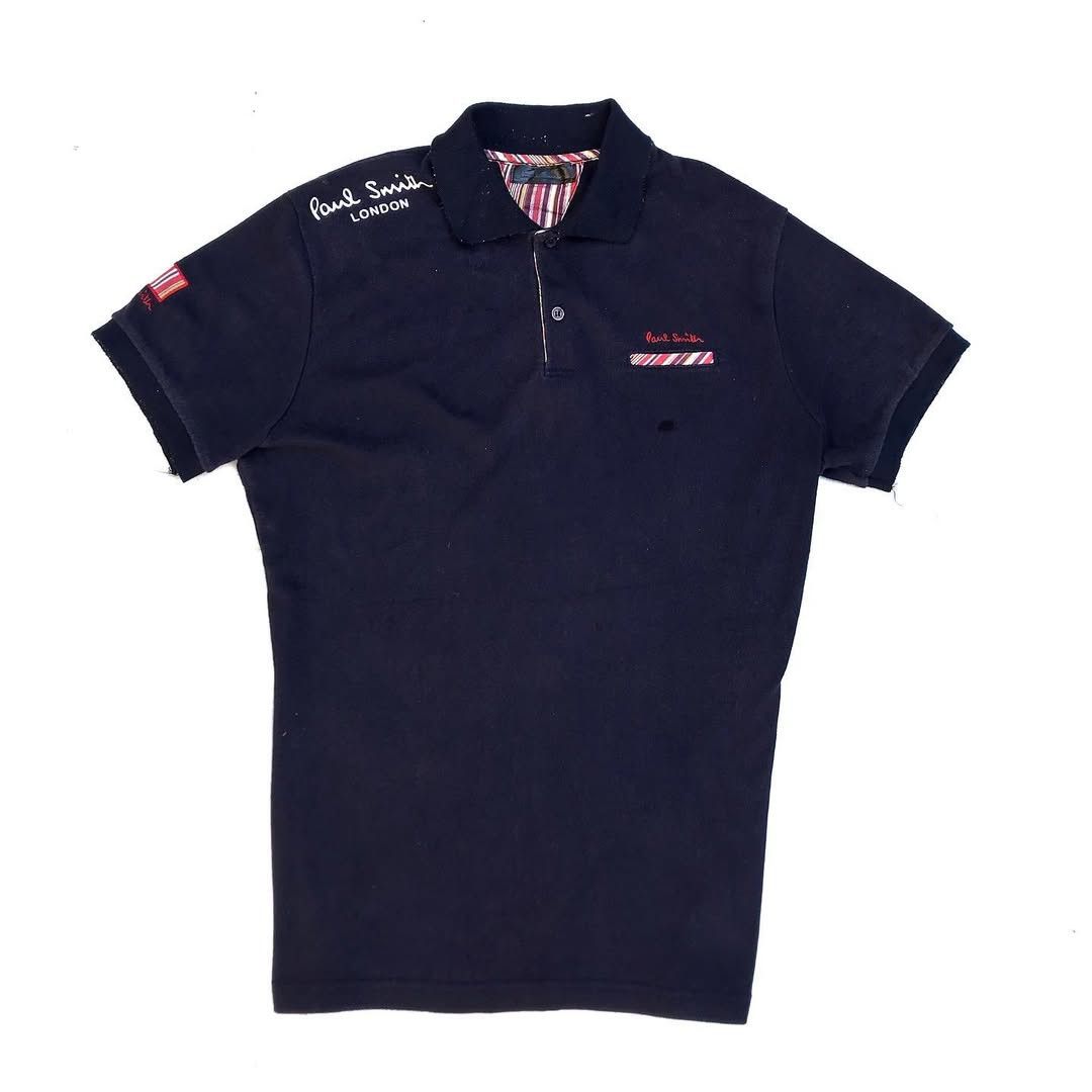 Paul Smith Paul Smith London Iconic Polo Shirt Black With Many Patch Size US M / EU 48-50 / 2 - 1 Thumbnail