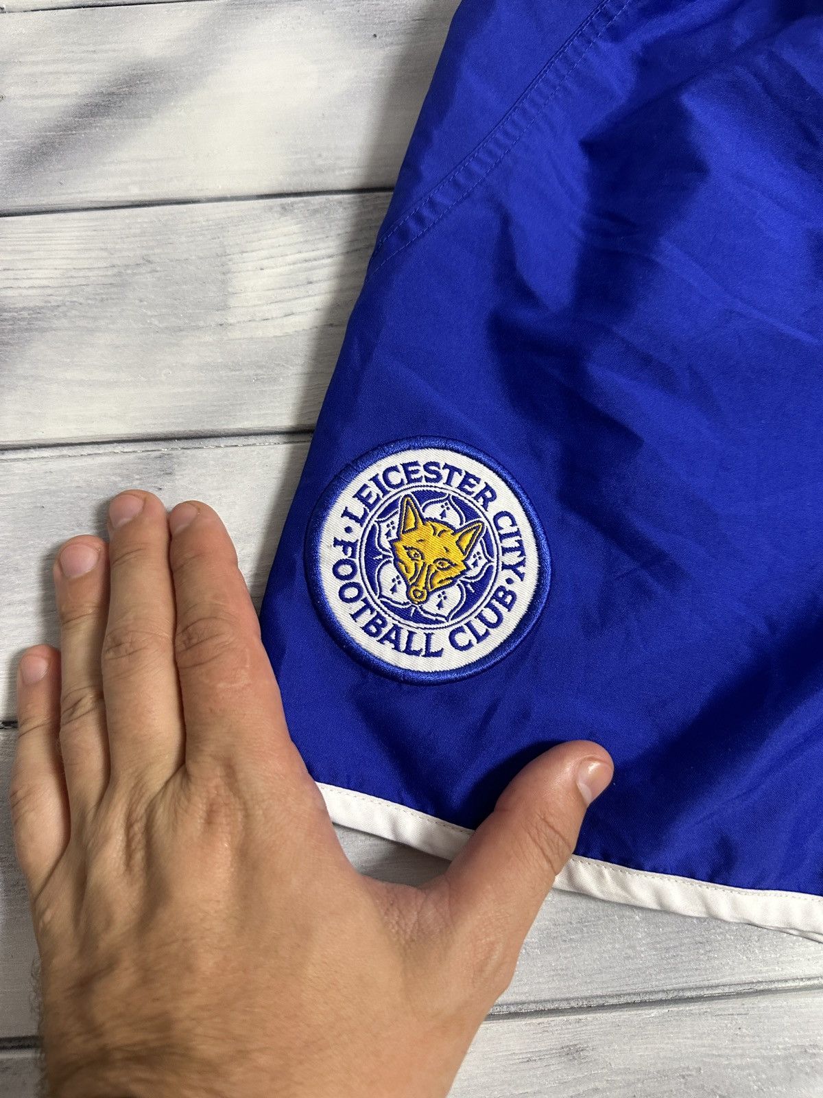 Le Coq Sportif Rare Vintage Soccer Shorts Leicester City Le Coq Sportif Size US 30 / EU 46 - 2 Thumbnail