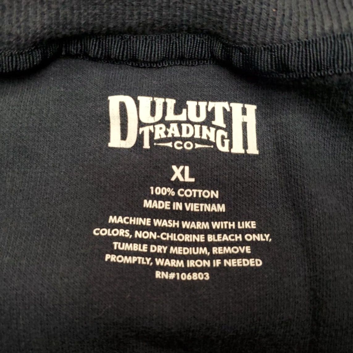 Duluth Trading Company Duluth Trading Co Shirt Mens XL Blue Ribbed Henley 100% Cotton Flap Pocket Gorp Mens XL Blue Henley Shirt Knit Cotton USA Classic Outdoor Size US XL / EU 56 / 4 - 3 Thumbnail