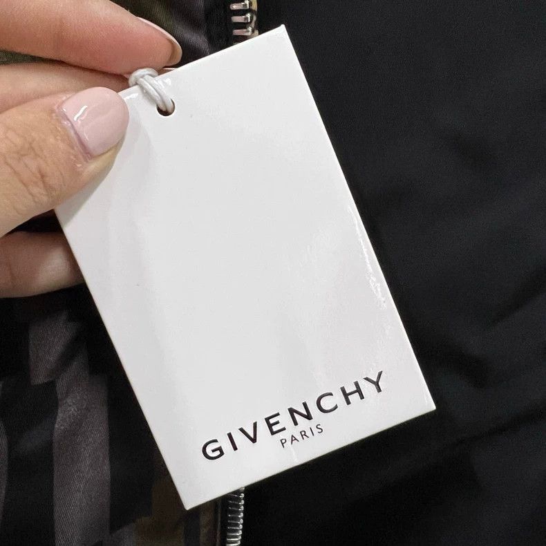 Givenchy Givenchy Size46 Black Pattern Printed Double Sided Baseball Size US M / EU 48-50 / 2 - 6 Thumbnail