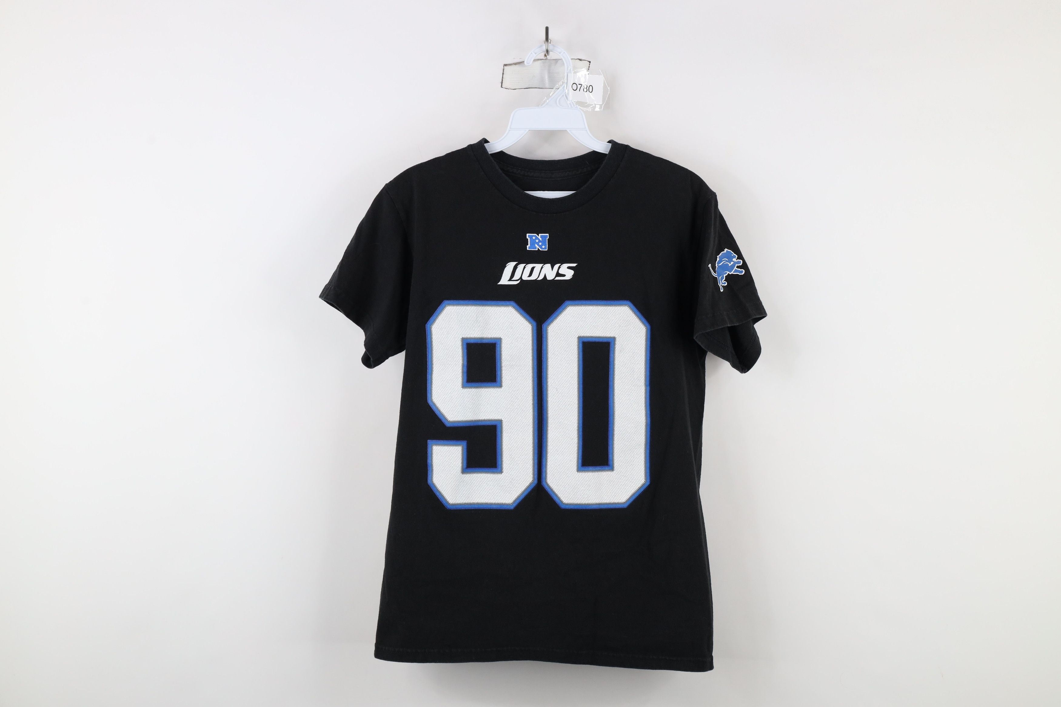 Vintage Vintage NFL Suh Detroit Lions Football T-Shirt Black #90 Size US S / EU 44-46 / 1 - 1 Thumbnail