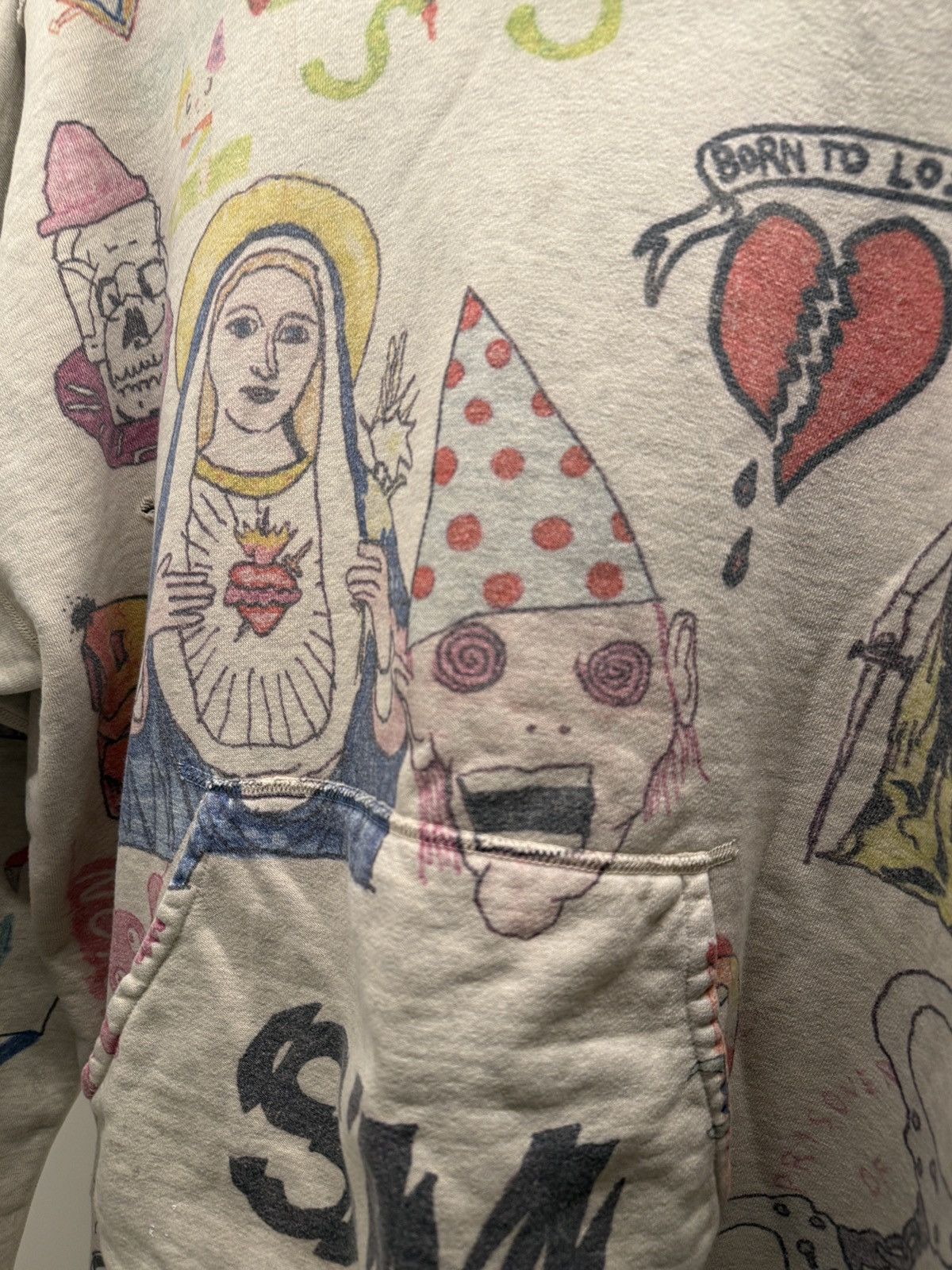 Saint Michael Saint michael Graffiti hoodie SS21 Rare Size US L / EU 52-54 / 3 - 5 Thumbnail