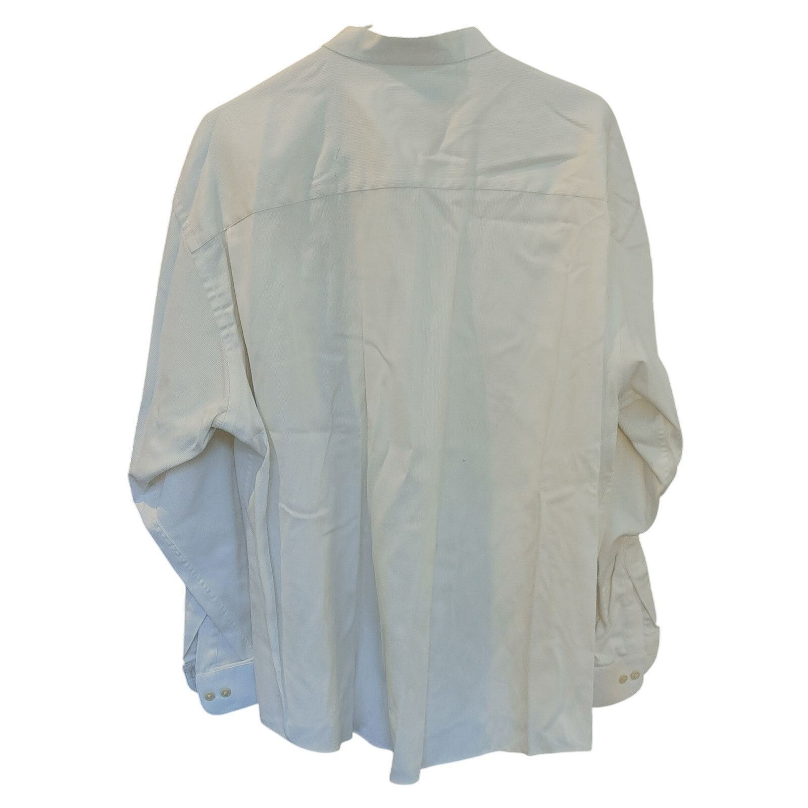 Other Yves Saint Laurent Mens 17.5 34-35 White Casual Dress Shirt Size US XL / EU 56 / 4 - 2 Thumbnail