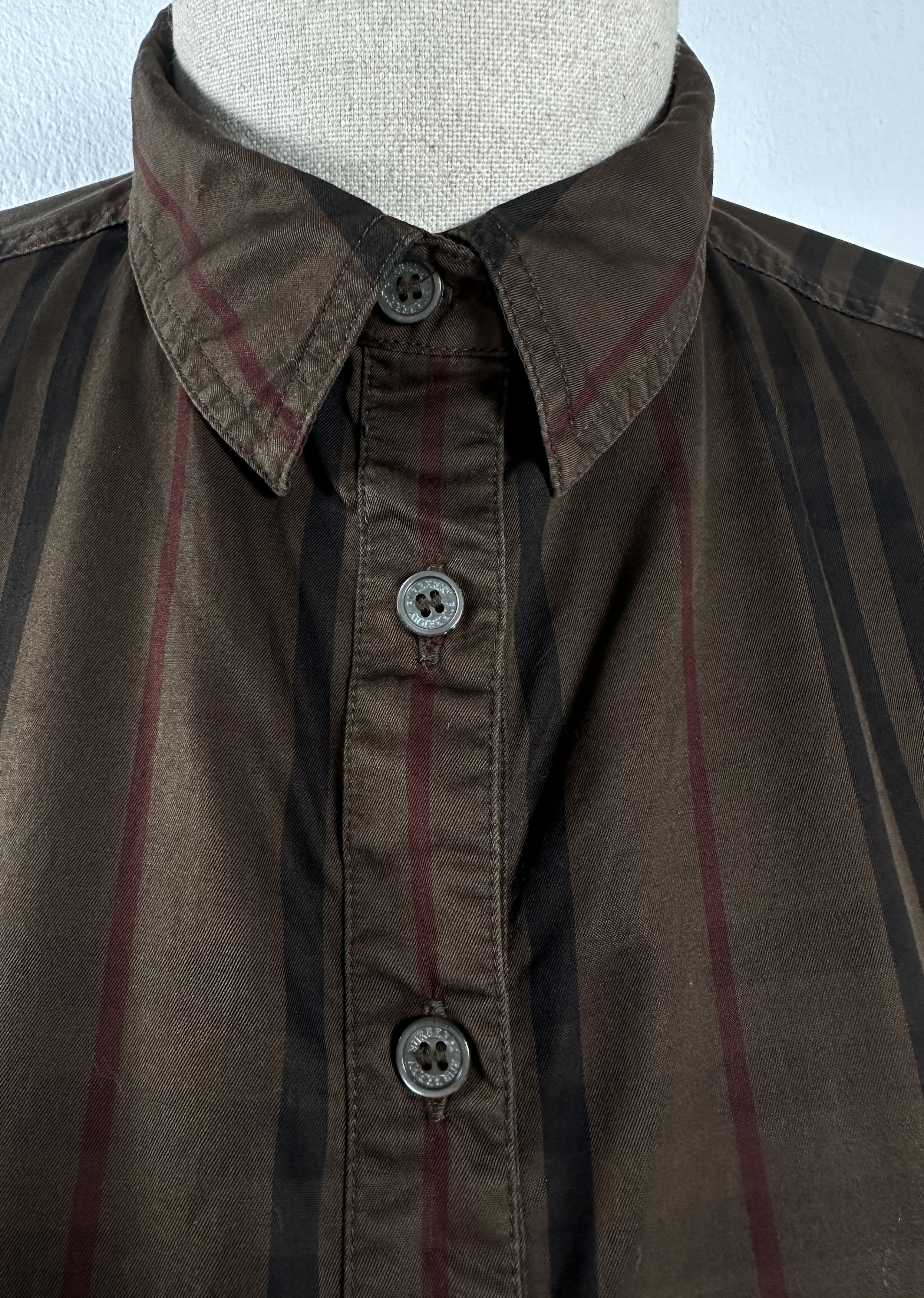 Burberry Tartan top blouse Size XL / US 12-14 / IT 48-50 - 2 Thumbnail