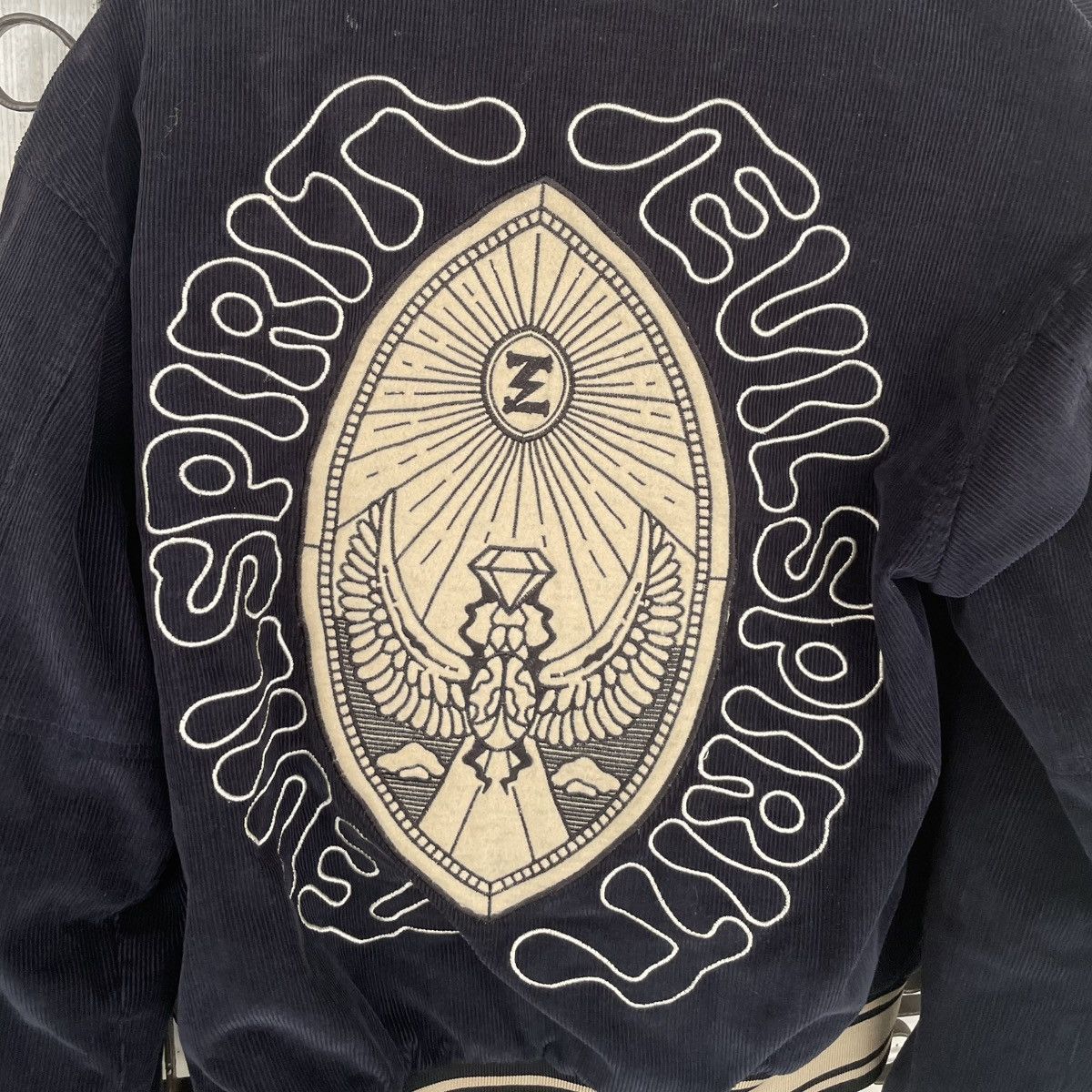 Japanese Brand “EVIL SPIRIT” Corduroy Bomber Jacket Size US M / EU 48-50 / 2 - 7 Thumbnail