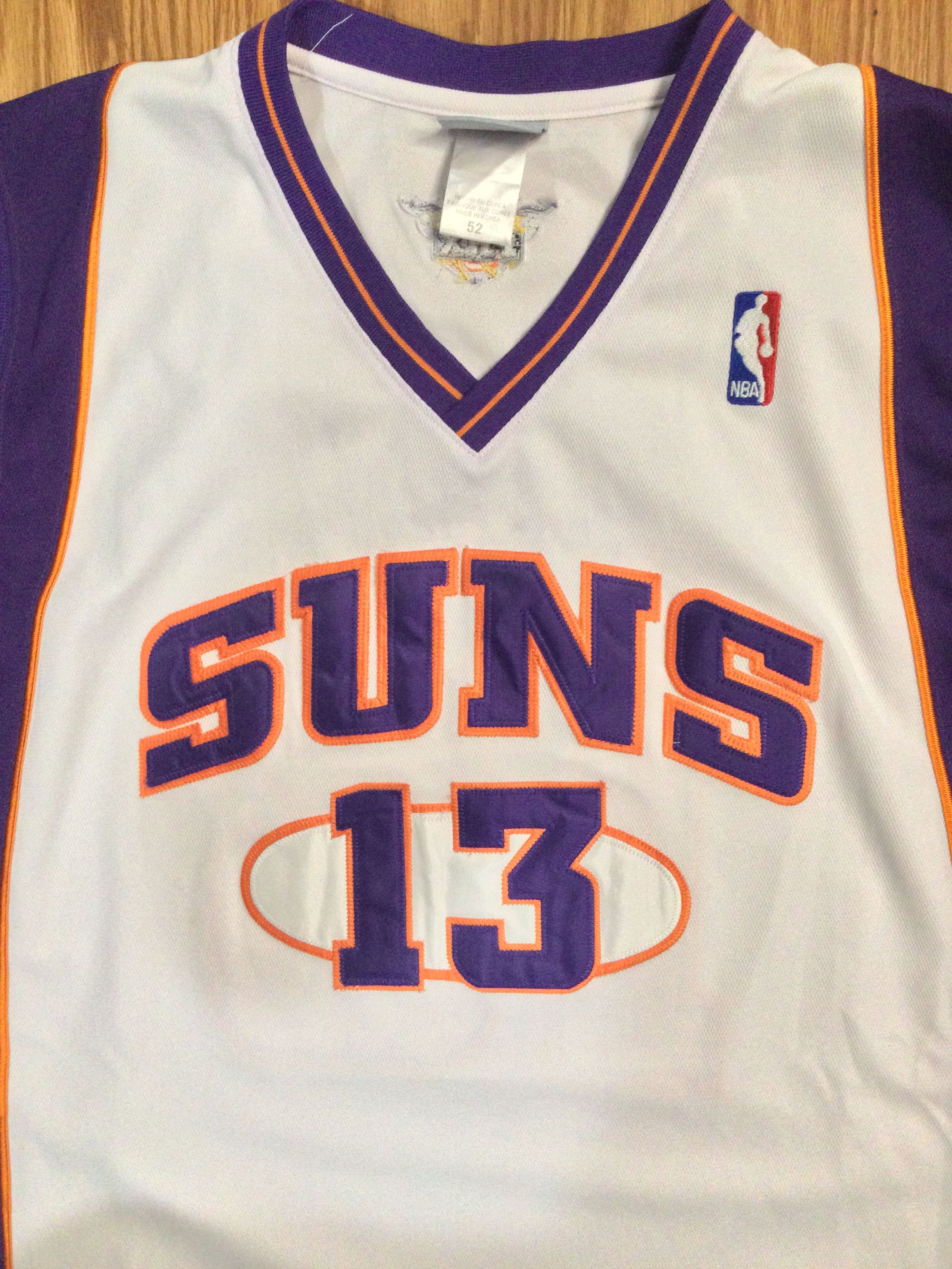 Reebok Authentic Phoenix Suns Steve Nash Reebok NBA Jersey Size US XXL / EU 58 / 5 - 3 Thumbnail