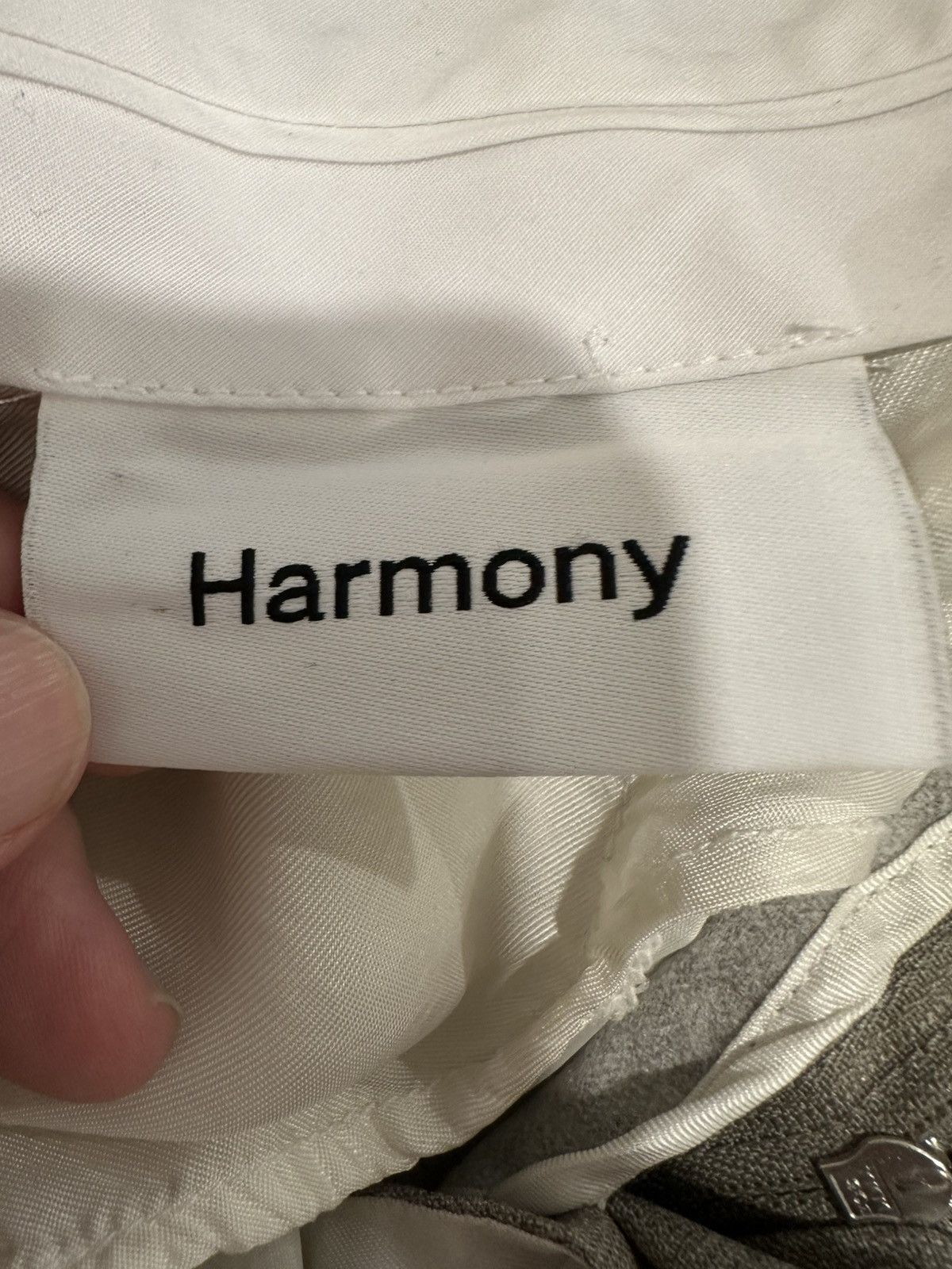 Harmony Paris Harmony Paris grey wool trousers Size US 36 / EU 52 - 3 Thumbnail