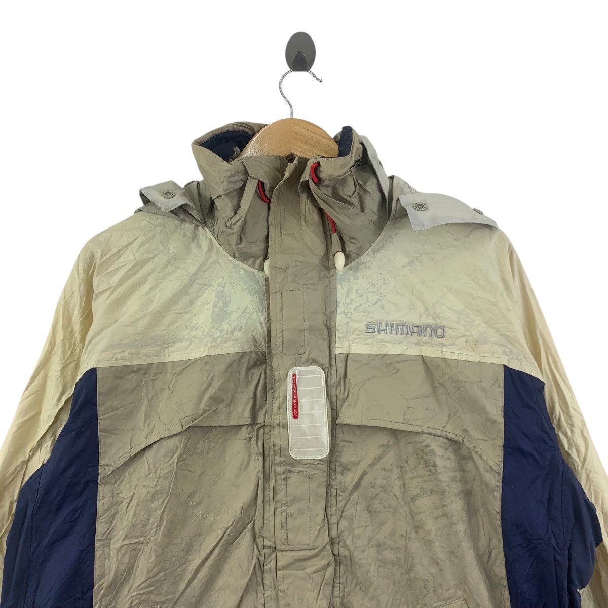 Vintage SHIMANO Wind Breaker Gear Fishing Outdoor Jacket Size US L / EU 52-54 / 3 - 2 Thumbnail