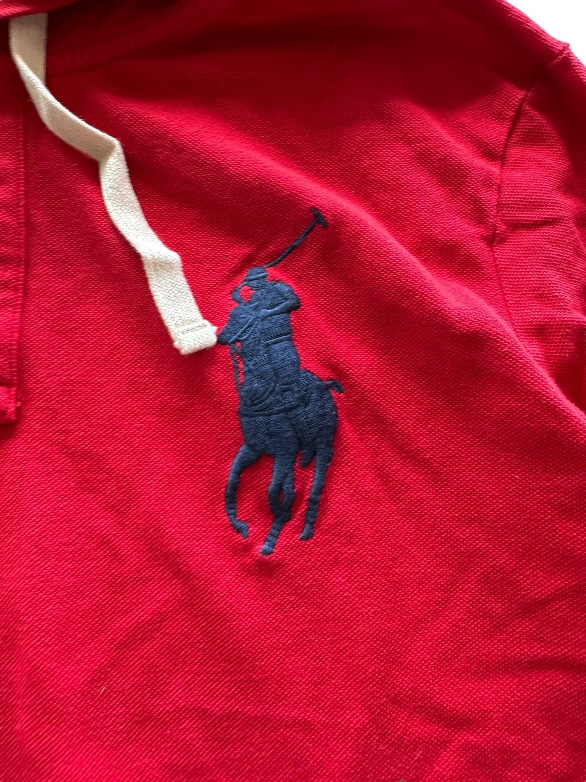Polo Ralph Lauren Polo Ralph Lauren Lightweight Drawstring Big Logo Hoodie Size US M / EU 48-50 / 2 - 2 Thumbnail