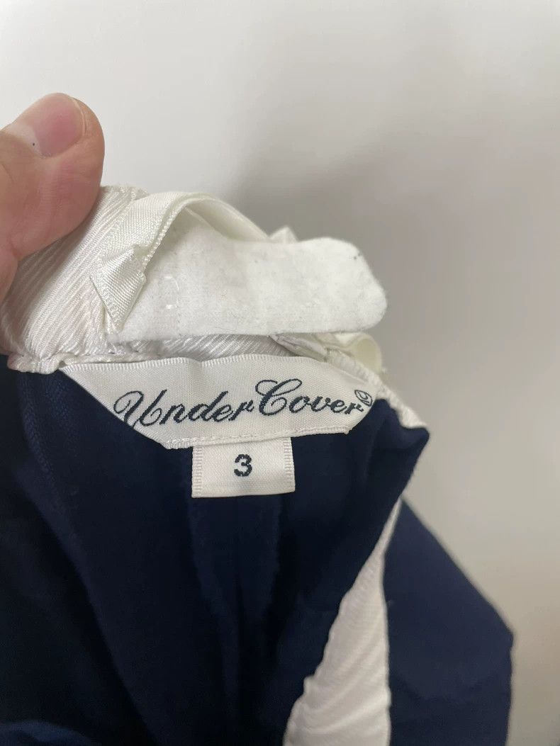 Undercover undercover size 3 08 SS Show Navy Blue Bandeau Pants 2502-N Size 24" / US 00 / IT 34 - 7 Thumbnail