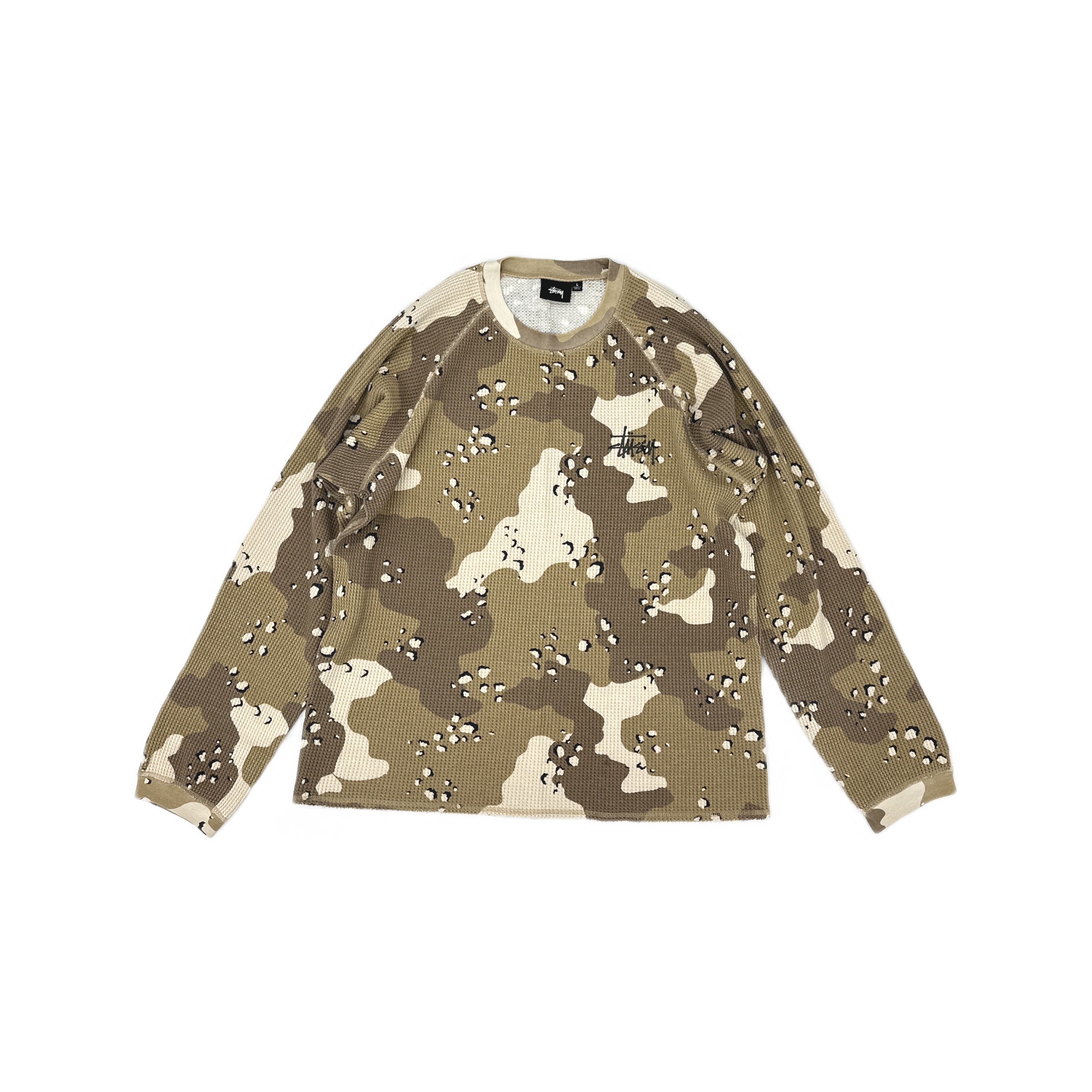 Stussy Stussy Desert Camo Thermal T-Shirt | Grailed